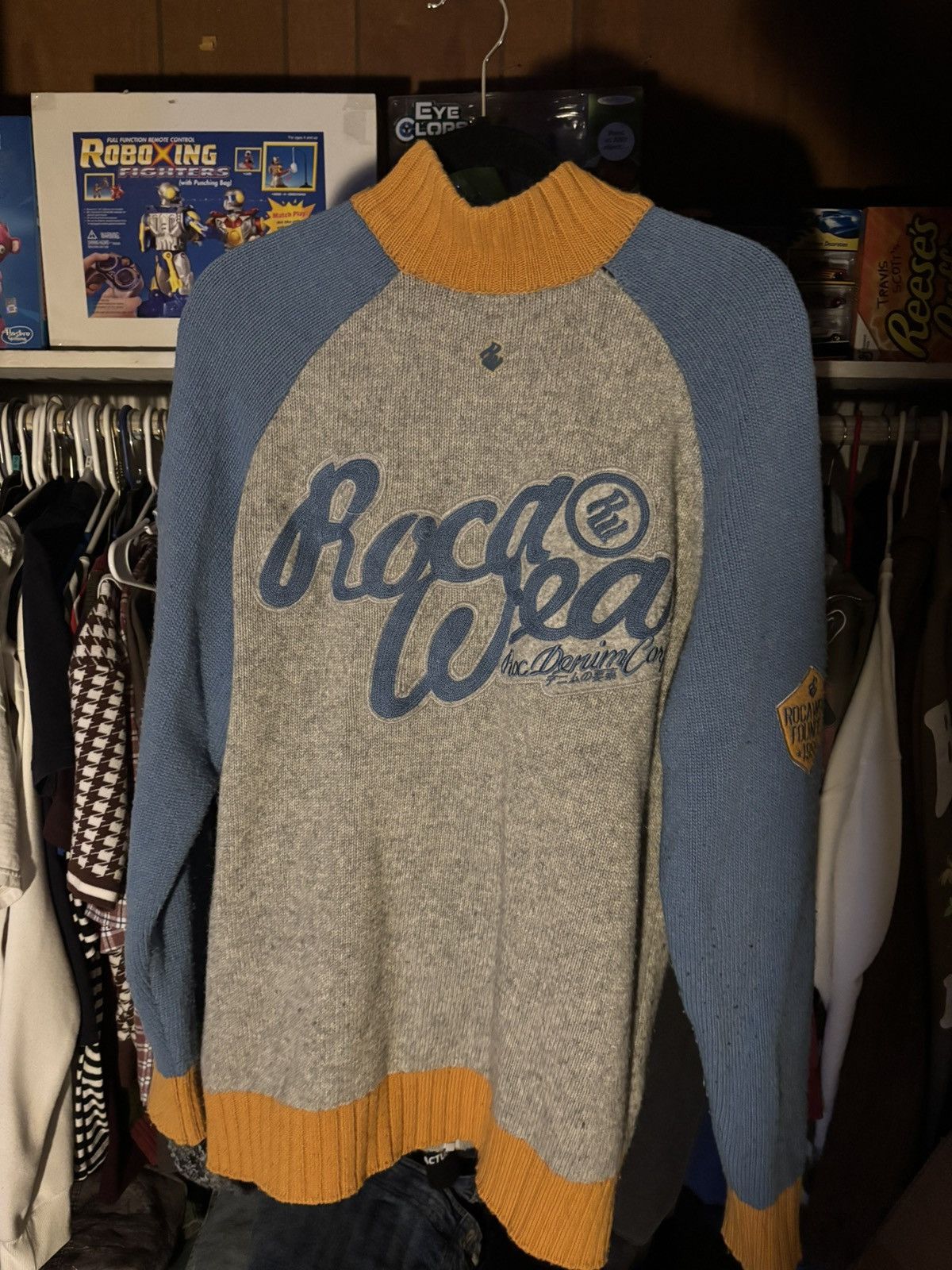 Rocawear Rocawear Knitted Sweater Size US L / EU 52-54 / 3 - 4 Thumbnail