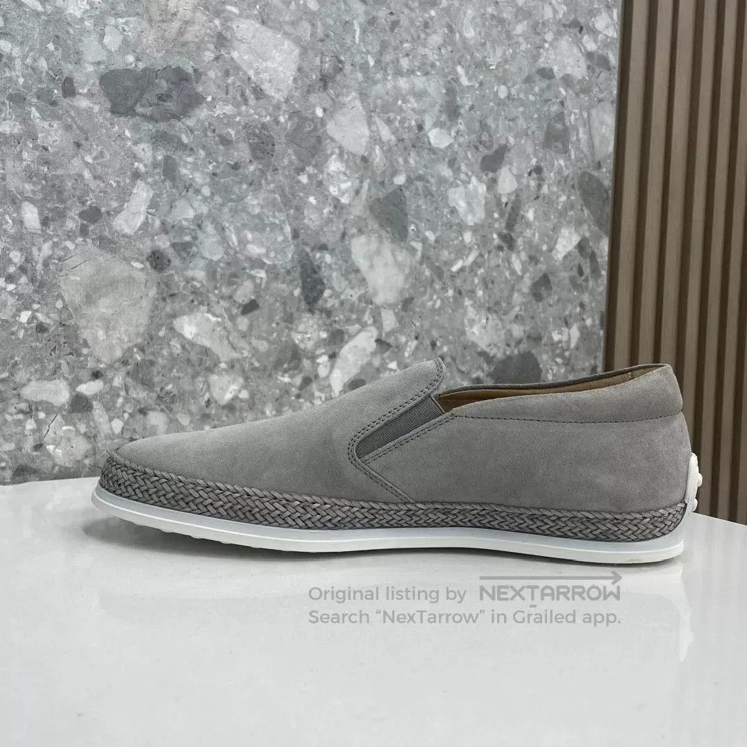 Tod's Tods 2023 Spring/Summer Woven Suede Loafers. Size US 6 / EU 39 - 4 Thumbnail