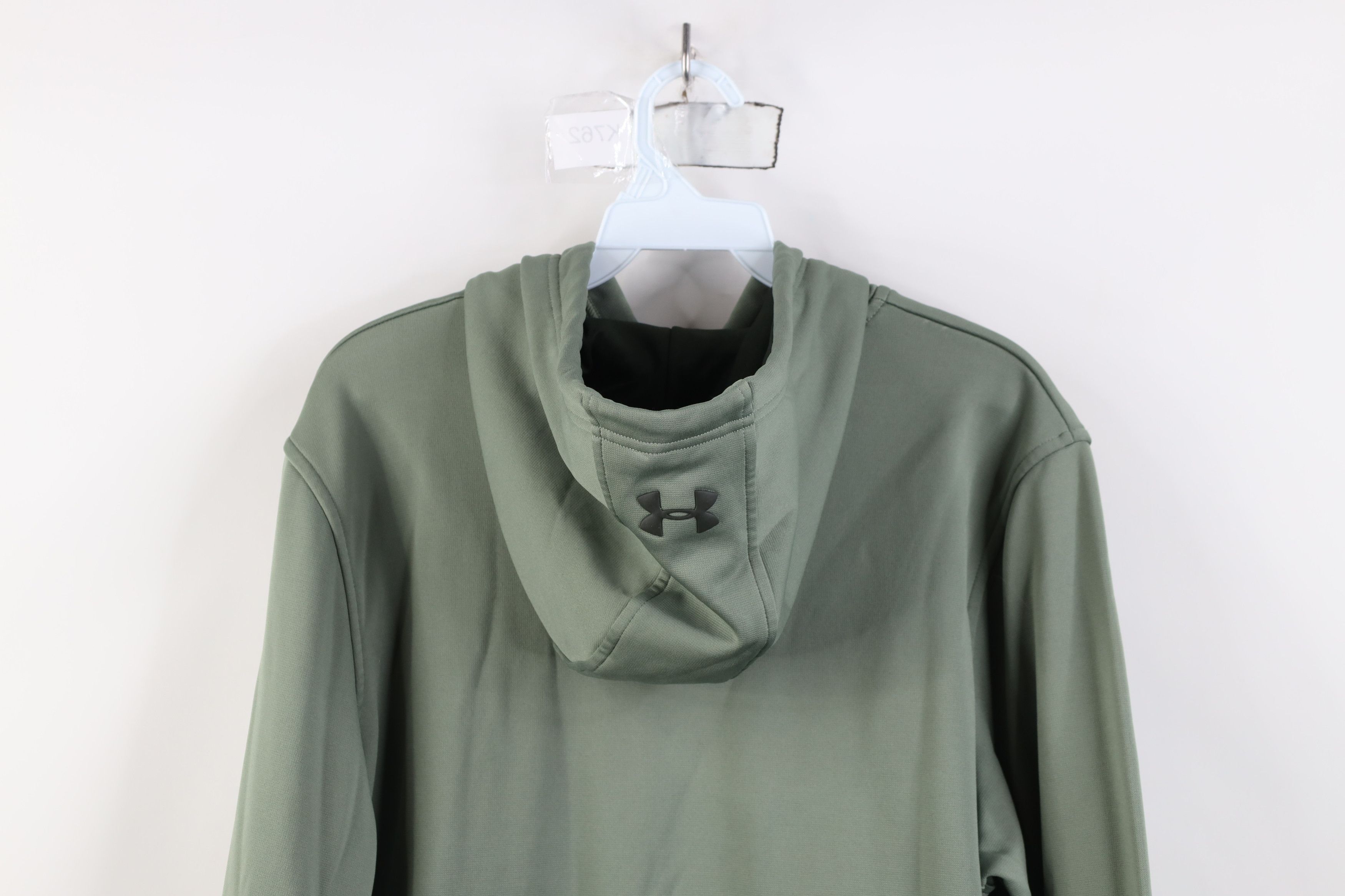 Under Armour Under Armour Fit ColdGear Big Logo Hoodie Sweatshirt Green Size US L / EU 52-54 / 3 - 14 Thumbnail