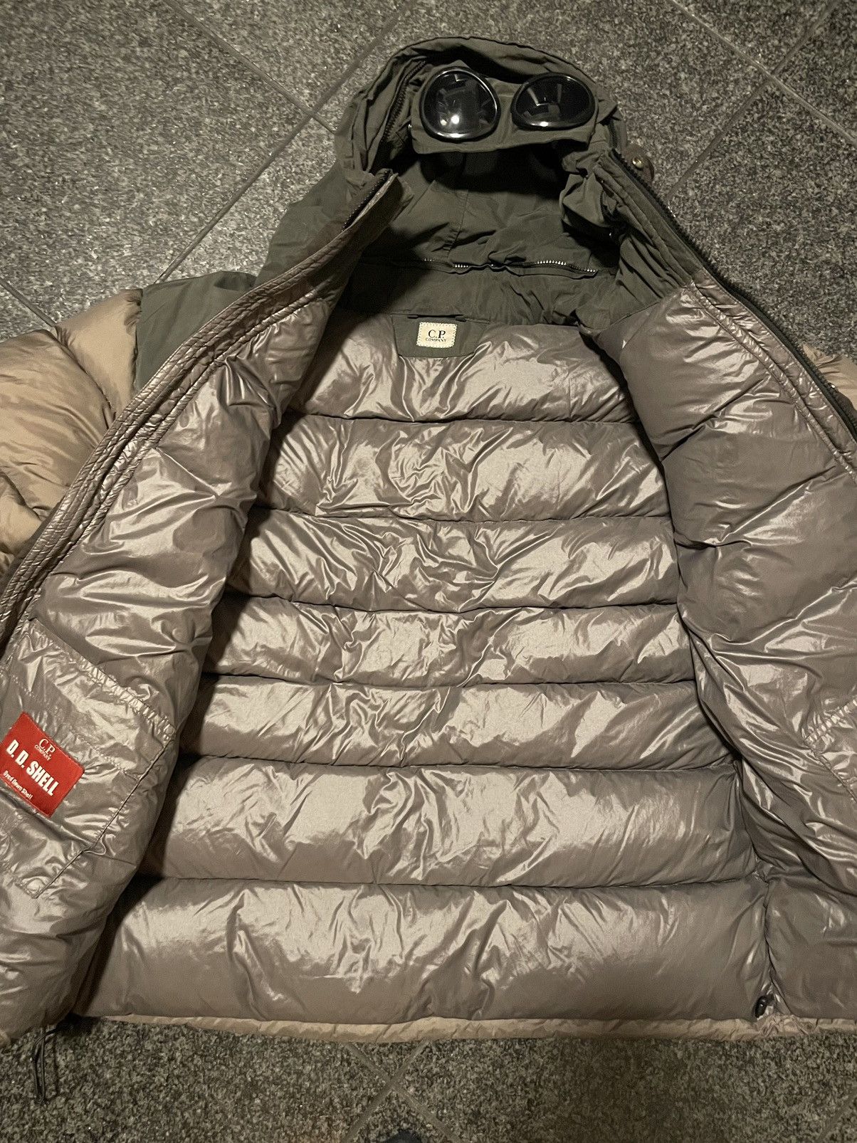C.P. Company Cp. Company goggle puffer jacket Size US XL / EU 56 / 4 - 3 Thumbnail