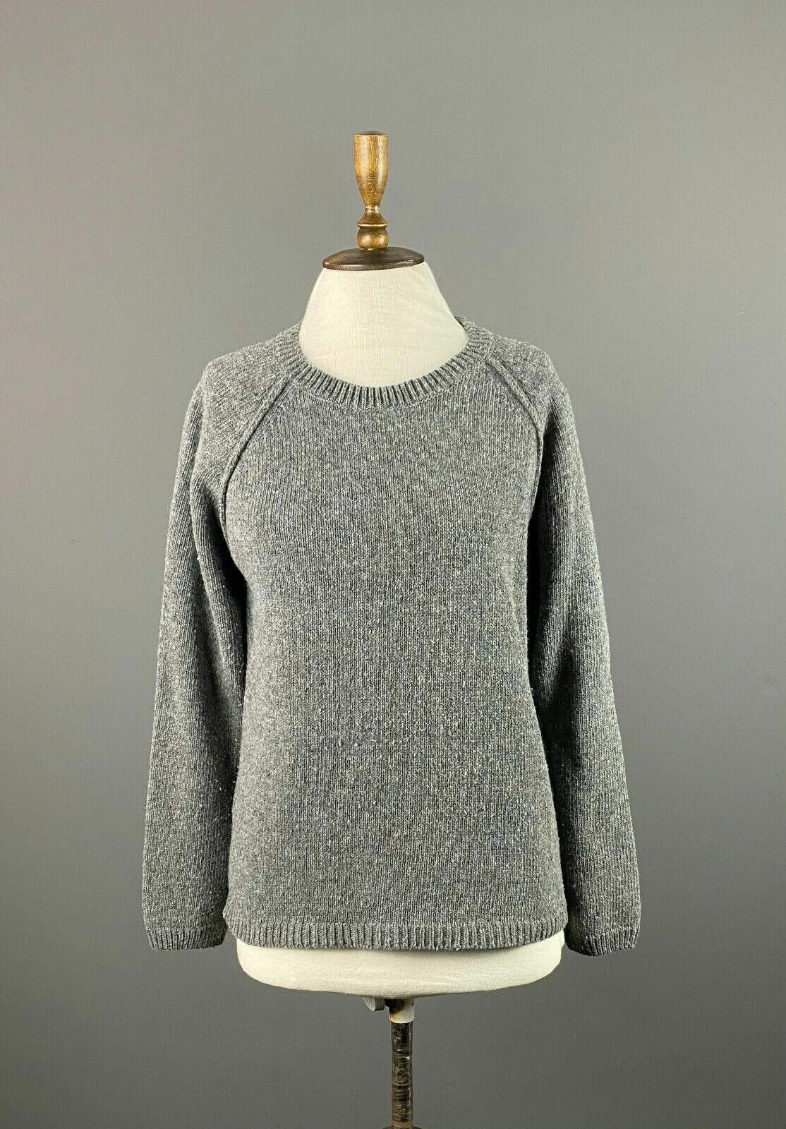 Nudie Jeans Ladies Nudie Jeans Grey Wool Blend Knited Sweater Size S Size US S / EU 44-46 / 1 - 1 Thumbnail