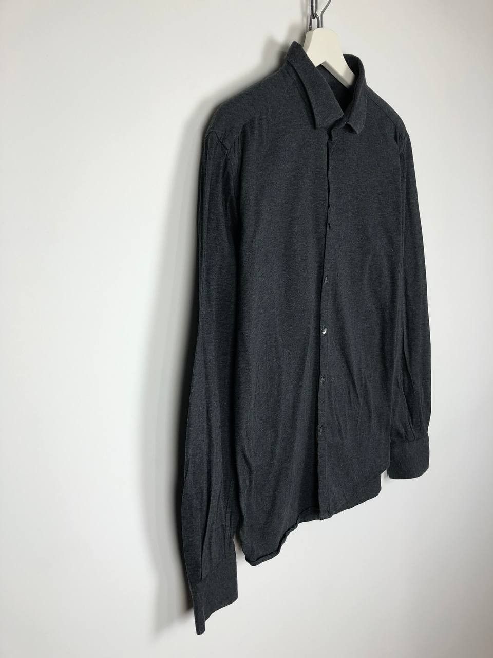 Karl Lagerfeld LAGERFELD BASIC SHIRT GRAY SIZE M Size US M / EU 48-50 / 2 - 4 Thumbnail