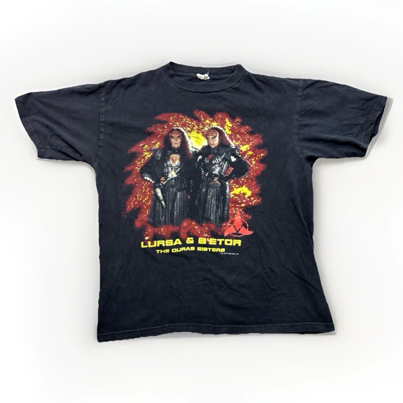 Vintage VINTAGE Star Trek Generations T Shirt XL Lursa Duras Sisters 1993 Tour Champ Size US XL / EU 56 / 4 - 2 Thumbnail