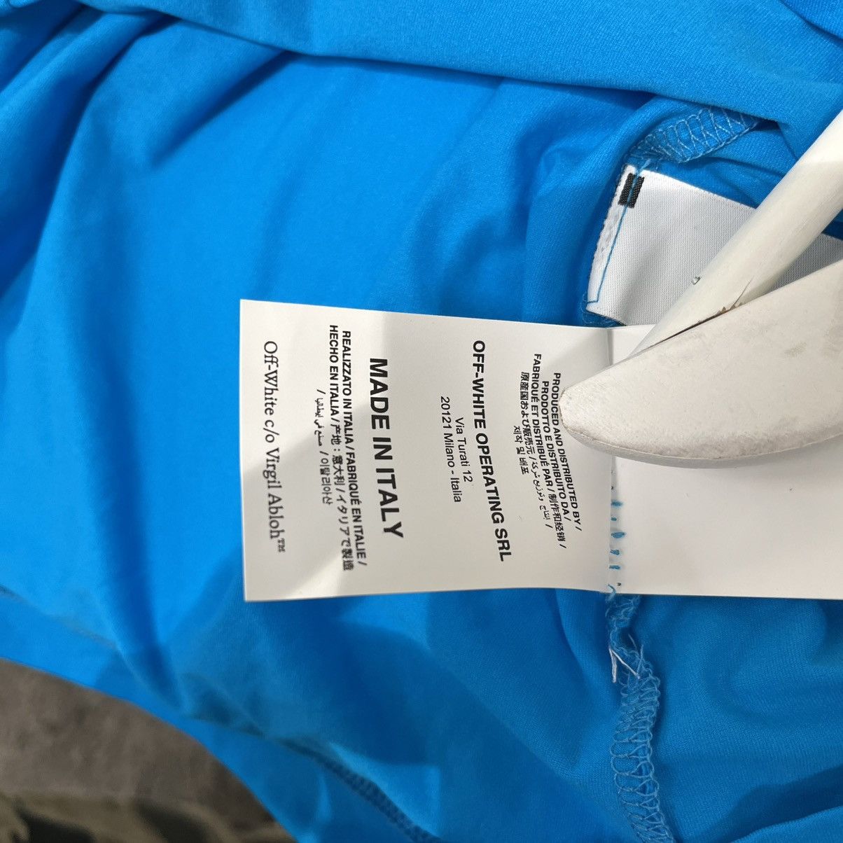 Off-White Off-White Top Blue Size XS / US 0-2 / IT 36-38 - 12 Thumbnail