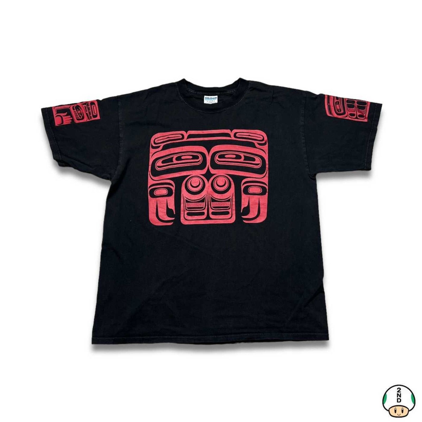 If Six Was Nine × Japanese Brand × Vintage Y2K Tribal t-shirt