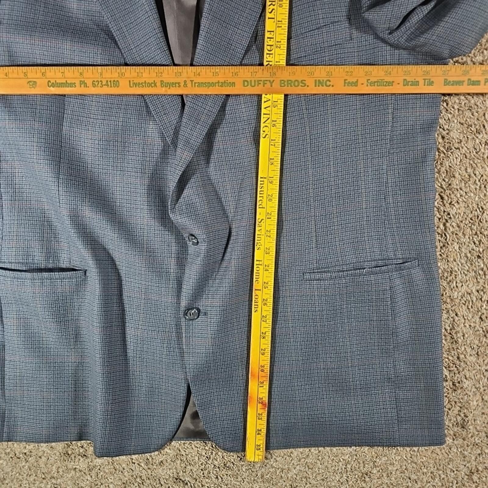 Other Palm Beach For Berman's Big & Tall Blazer Size 40R - 4 Thumbnail
