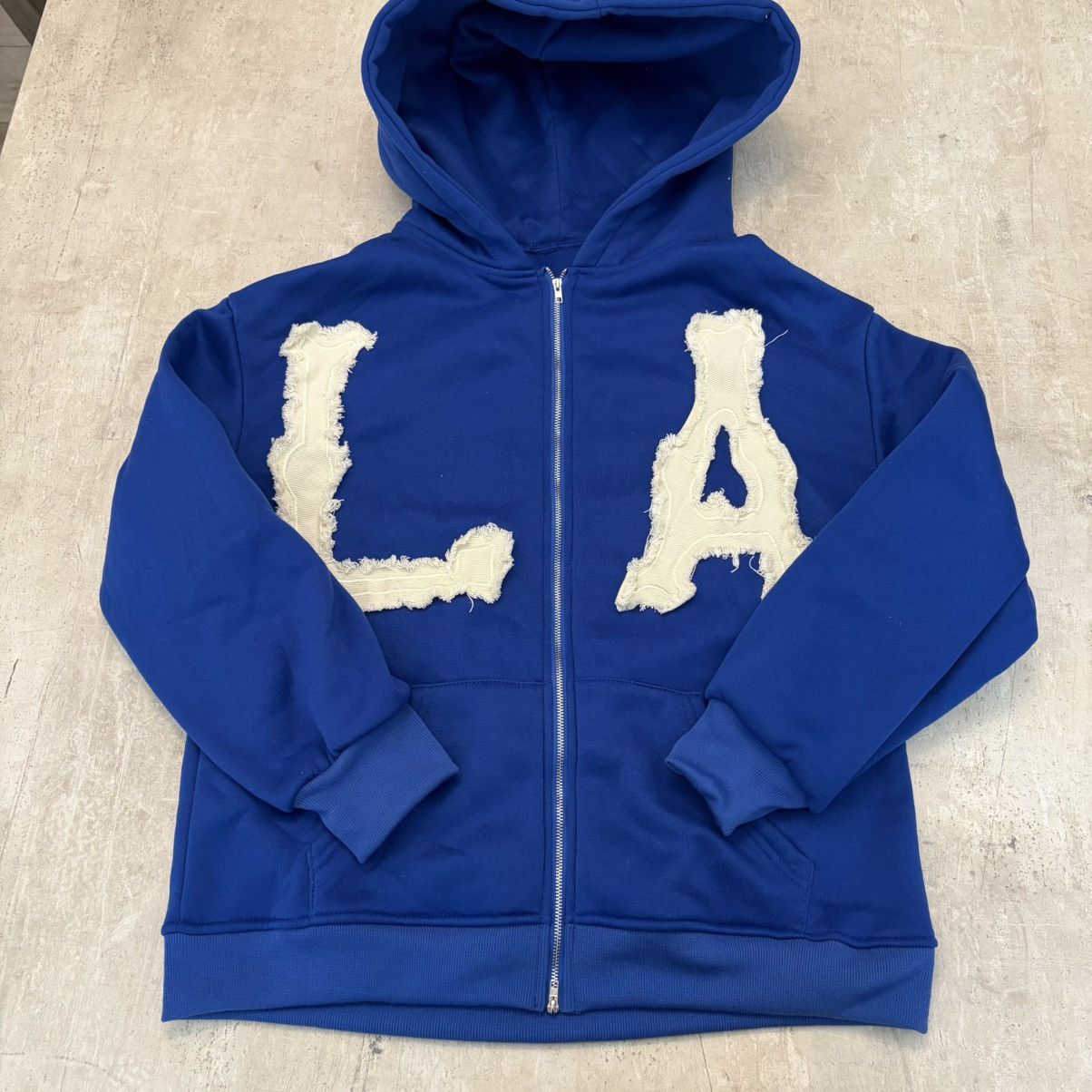 Designer Blue LA Hoodie Size US M / EU 48-50 / 2 - 1 Thumbnail