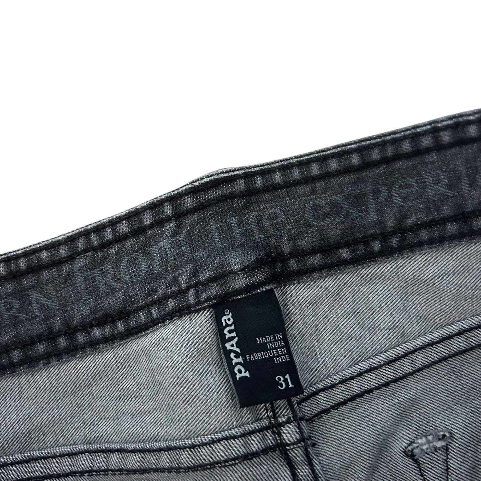 Prana Prana Gray Theorem Slim Fit Jeans Sz 31x33 Size US 31 - 2 Thumbnail