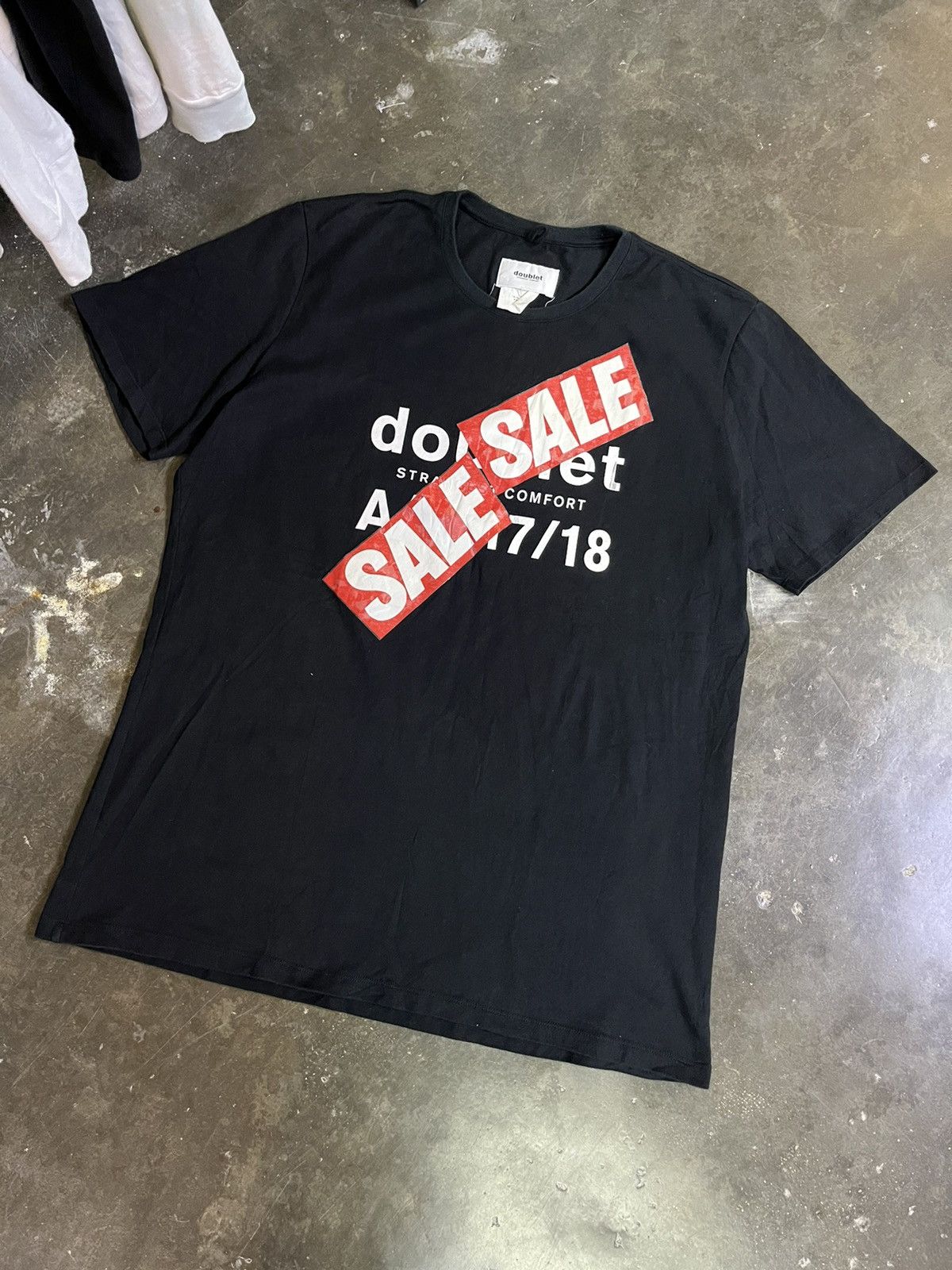 Designer × Doublet ⚡️STEALS⚡️Doublet Undeadstock AW 17/18 Sale Sale Logo Tee Size US L / EU 52-54 / 3 - 1 Thumbnail
