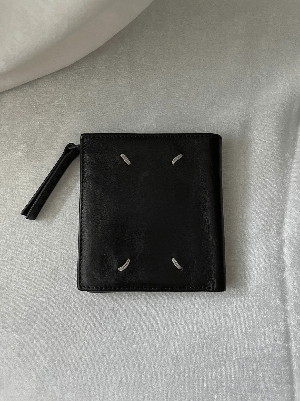 Maison Margiela Maison Margiela Leather Folded Wallet Size ONE SIZE - 1 Thumbnail