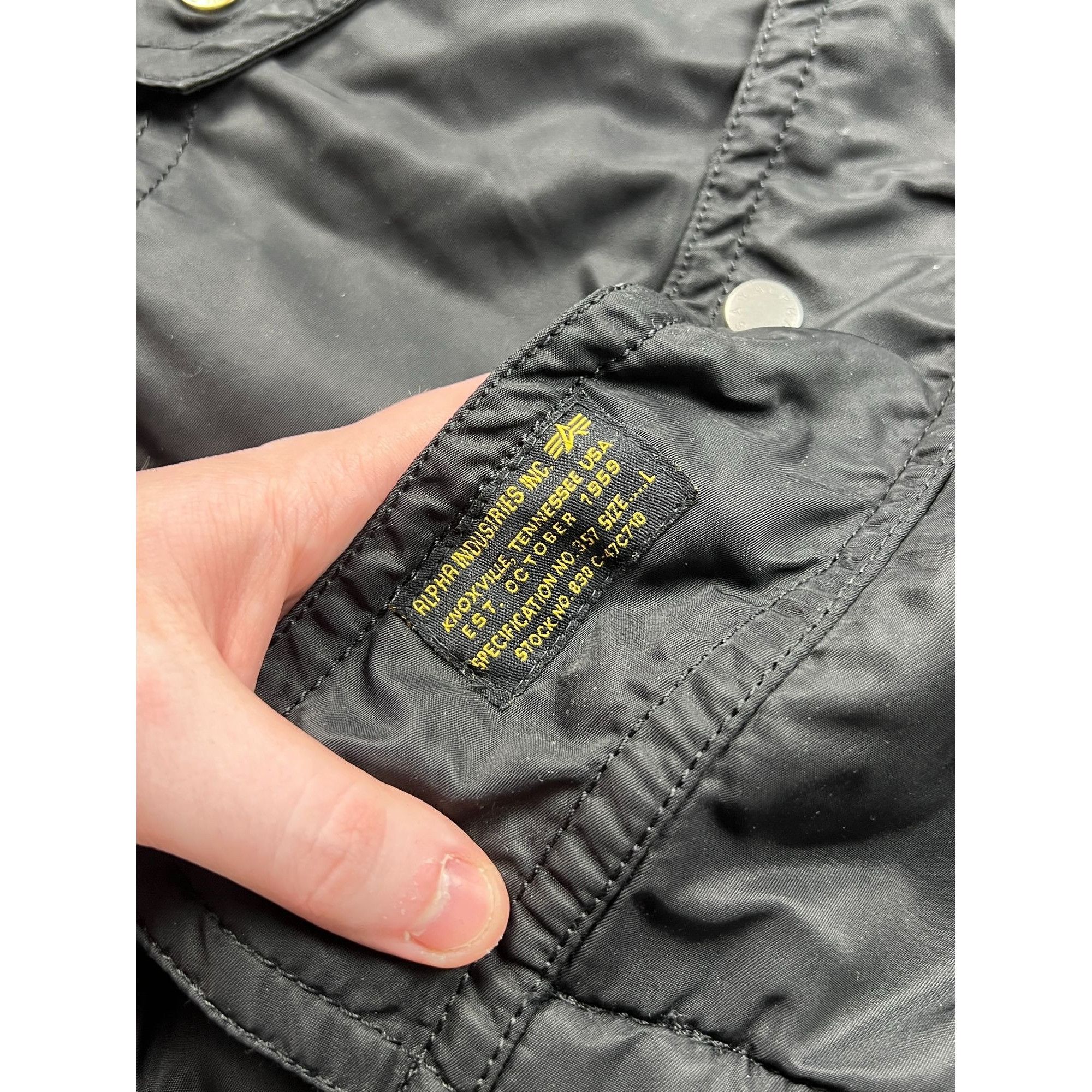 Alpha Industries Alpha Industries Station Nylon Parka (Y0741) Size US L / EU 52-54 / 3 - 6 Thumbnail
