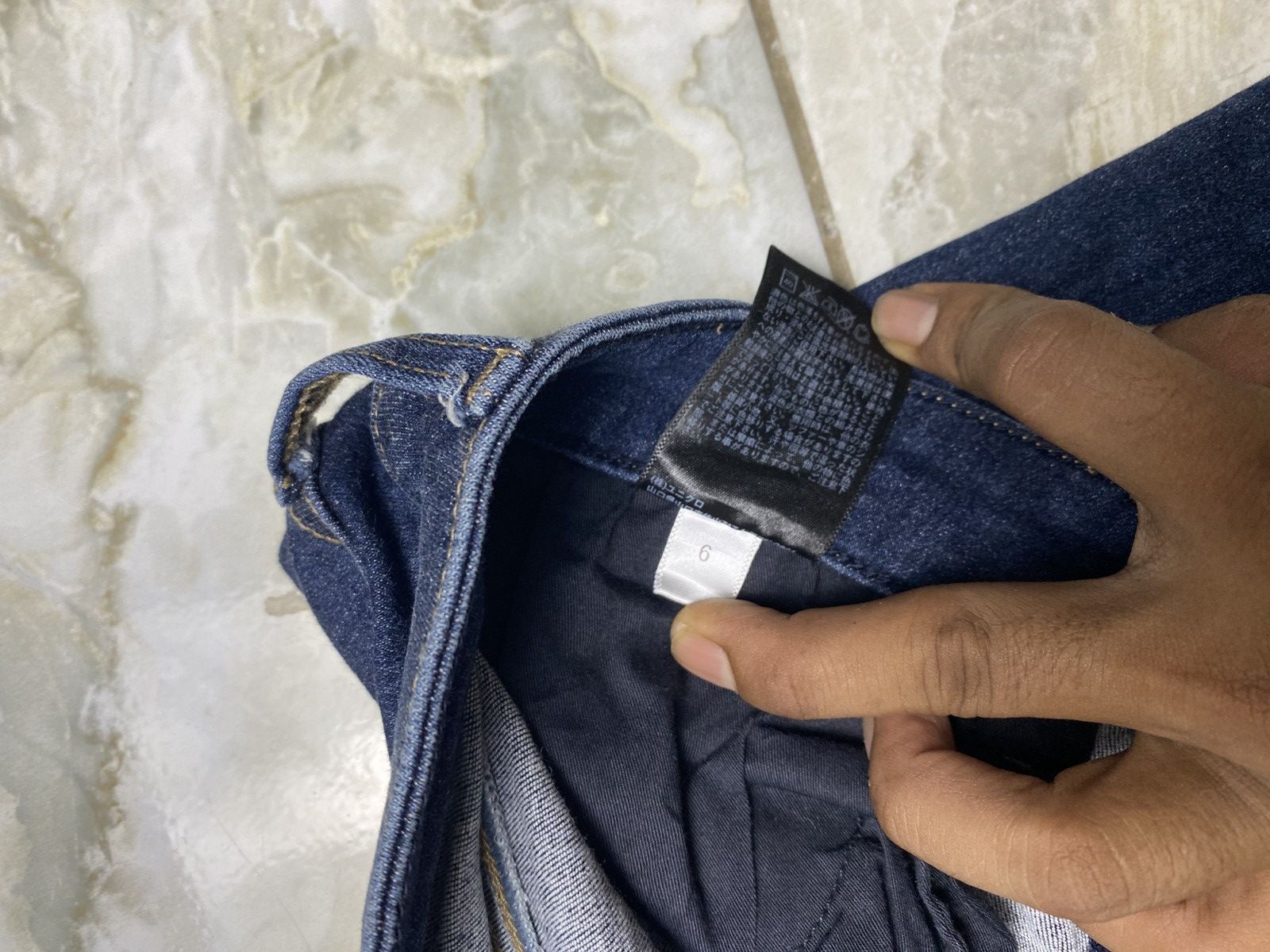 Japanese Brand Skinny Uniqlo Jeans Size 28" / US 6 / IT 42 - 12 Thumbnail