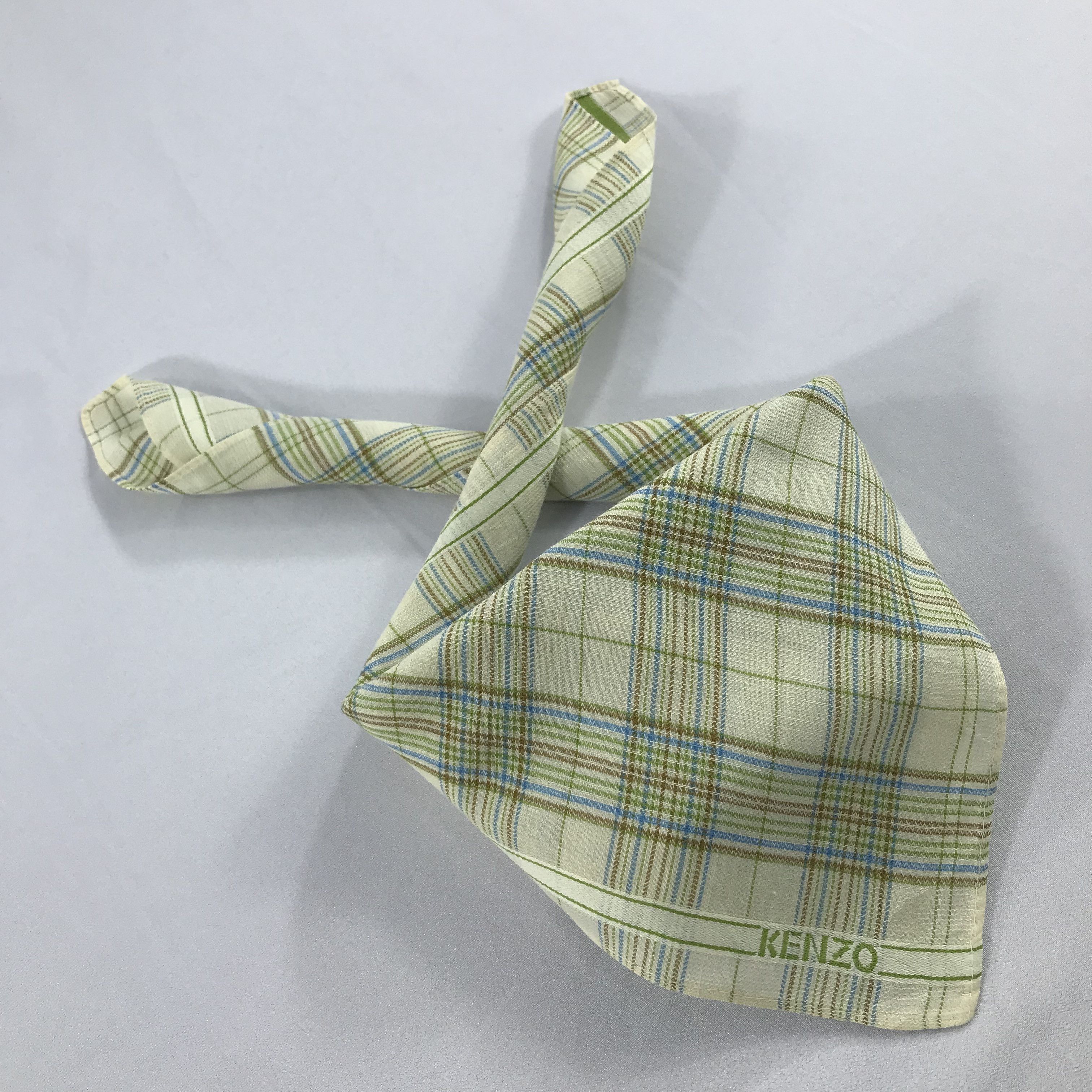 Kenzo × Vintage Kenzo Bandana / Handkerchief / Neckerchief - S2157 Size ONE SIZE - 4 Thumbnail