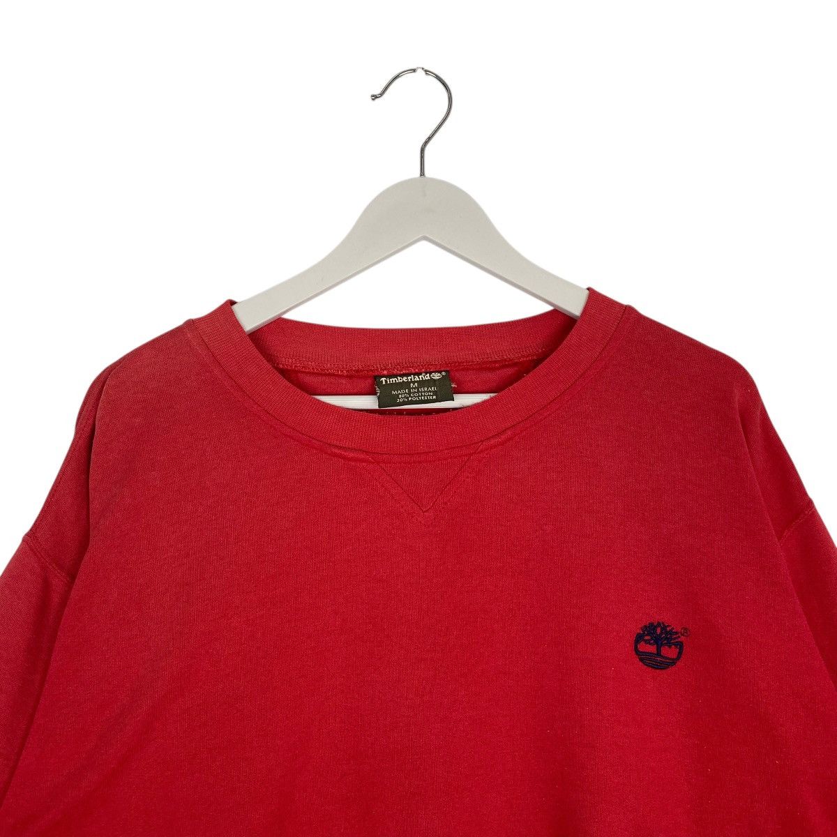 Other Vintage Timberland Crewneck Sweatshirt Red Pullover Size M Size US M / EU 48-50 / 2 - 4 Thumbnail