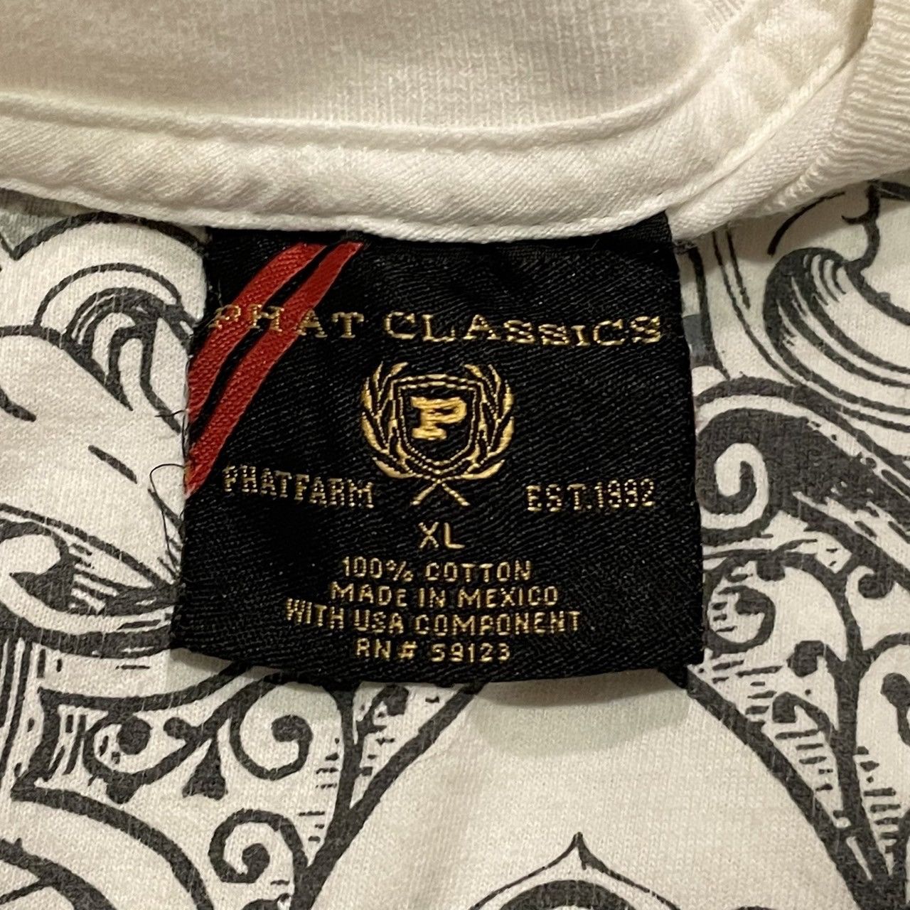 Affliction × Ed Hardy × Tapout Rare Phat Farm Wings Cross Tee Y2K Affliction Style Size US XL / EU 56 / 4 - 5 Thumbnail