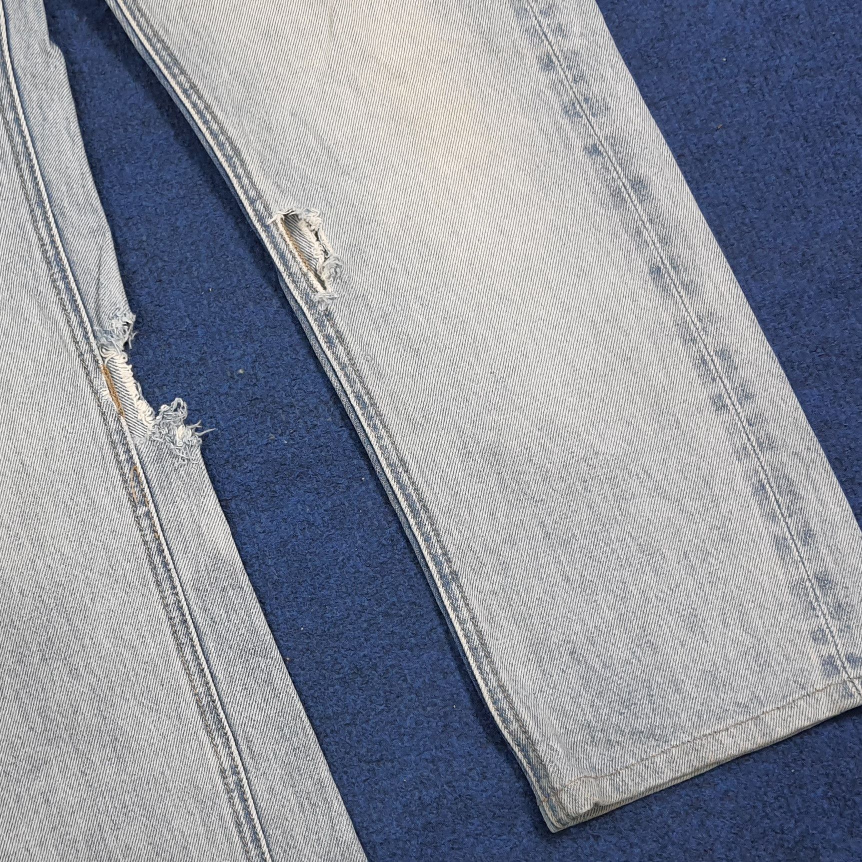 Andy Warhol Vintage Andy Warhol x Billabong Distressed Selvedge C280N9 Size US 35 - 3 Thumbnail