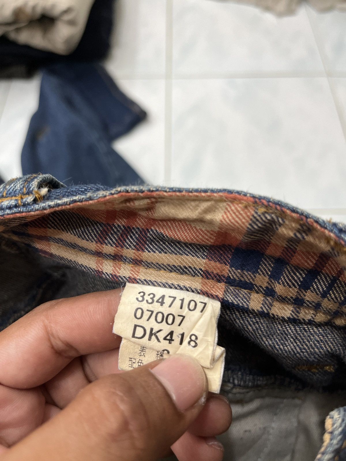 Japanese Brand 🔥🔥🔥ARCHIVE WILD KHAKIS DOUBLE WAIST DENIM Size US 33 - 15 Thumbnail