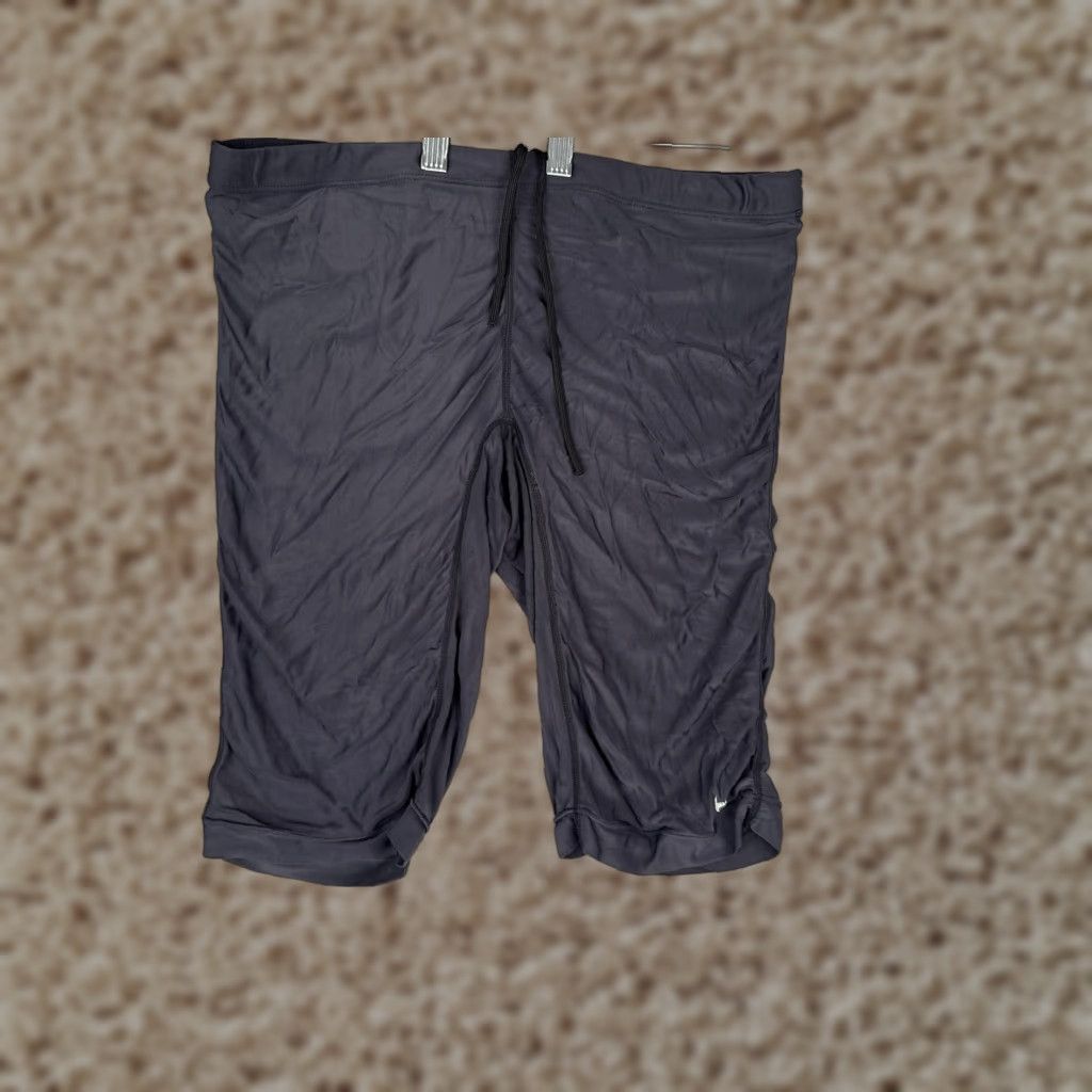 Swims Nike Swim Jammer Shorts Mens 38 Black Compression Drawstring Training Athletic Size US 38 / EU 54 - 1 Thumbnail