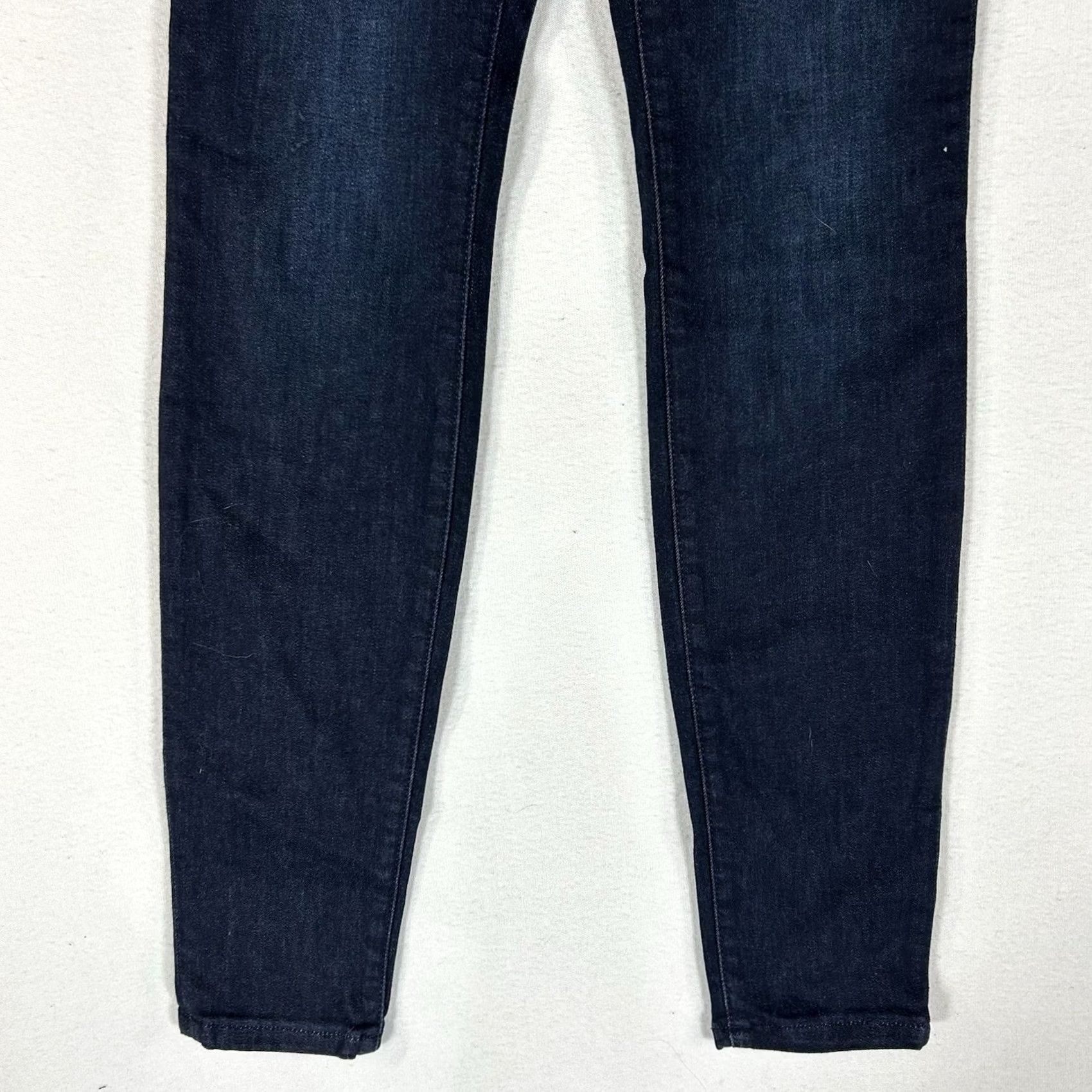 Essentials Amazon Essentials Jeans Womens 2 High Rise Skinny Dark Wash Denim NWT 31 in Inseam Mens? Size 26" / US 2 / IT 38 - 3 Thumbnail