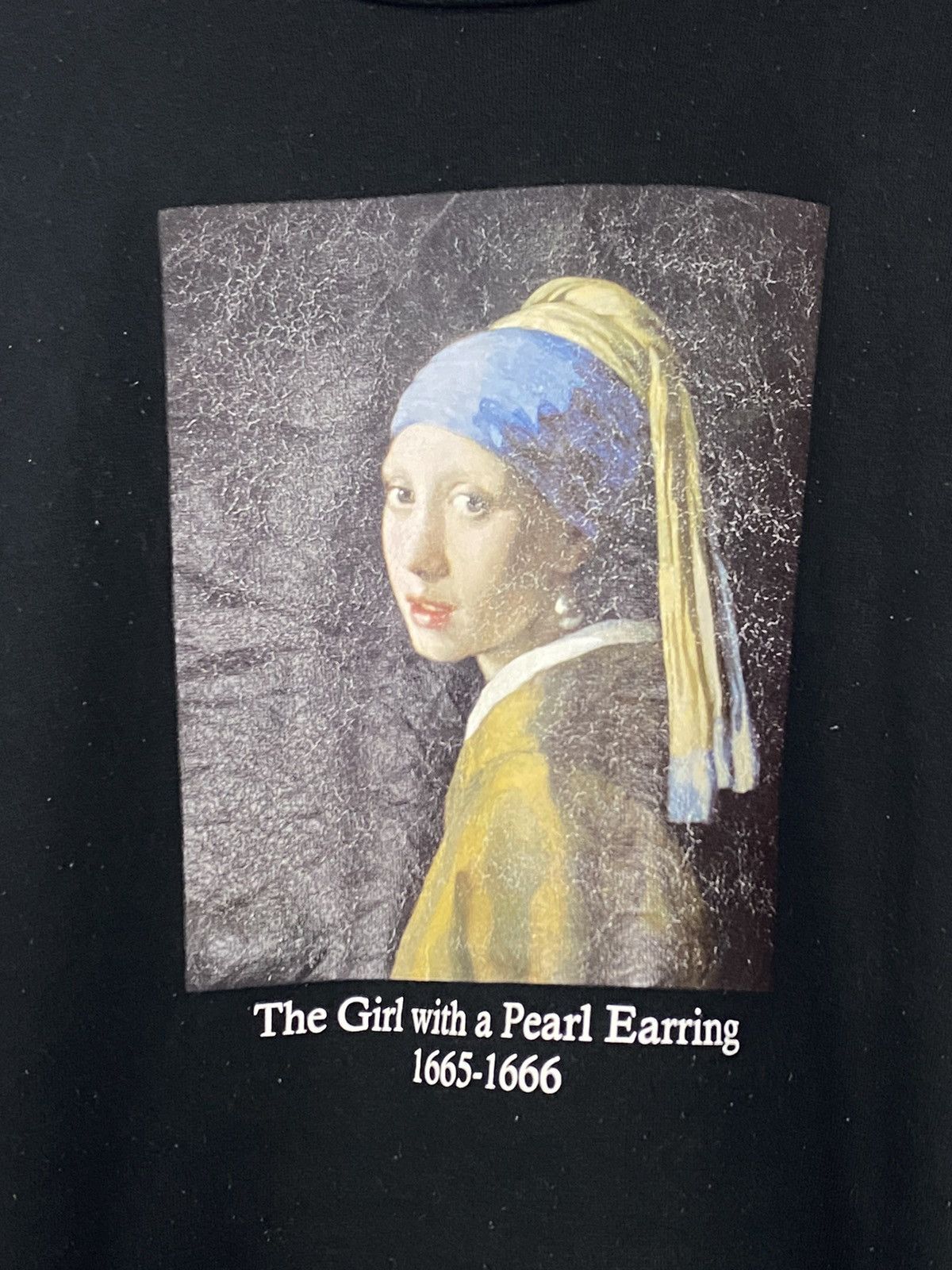 Vintage Vintage The Girl With A Pearl Earring Sweater Size US XL / EU 56 / 4 - 7 Thumbnail