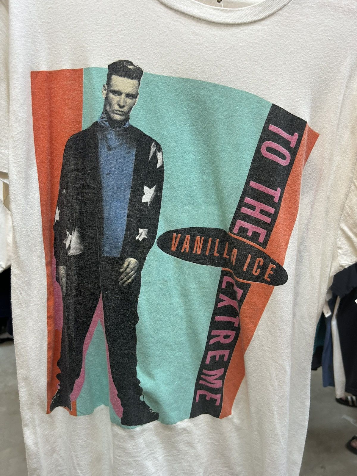 Band Tees Vanilla Ice Vintage T Shirt 90’ Size US L / EU 52-54 / 3 - 3 Thumbnail