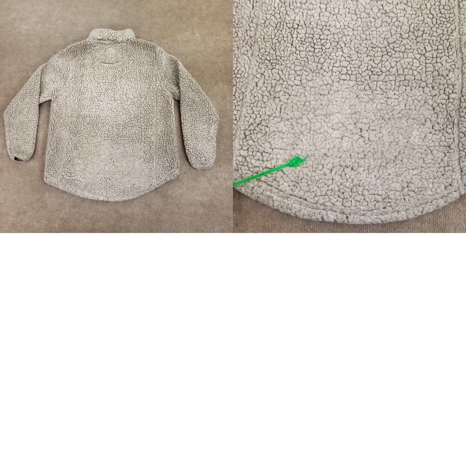 Vintage Simply Southern Women's Gray Fleece Jacket Large 1/4 Zip Long Sleeve Mock Neck Casual Size L / US 10 / IT 46 - 8 Thumbnail