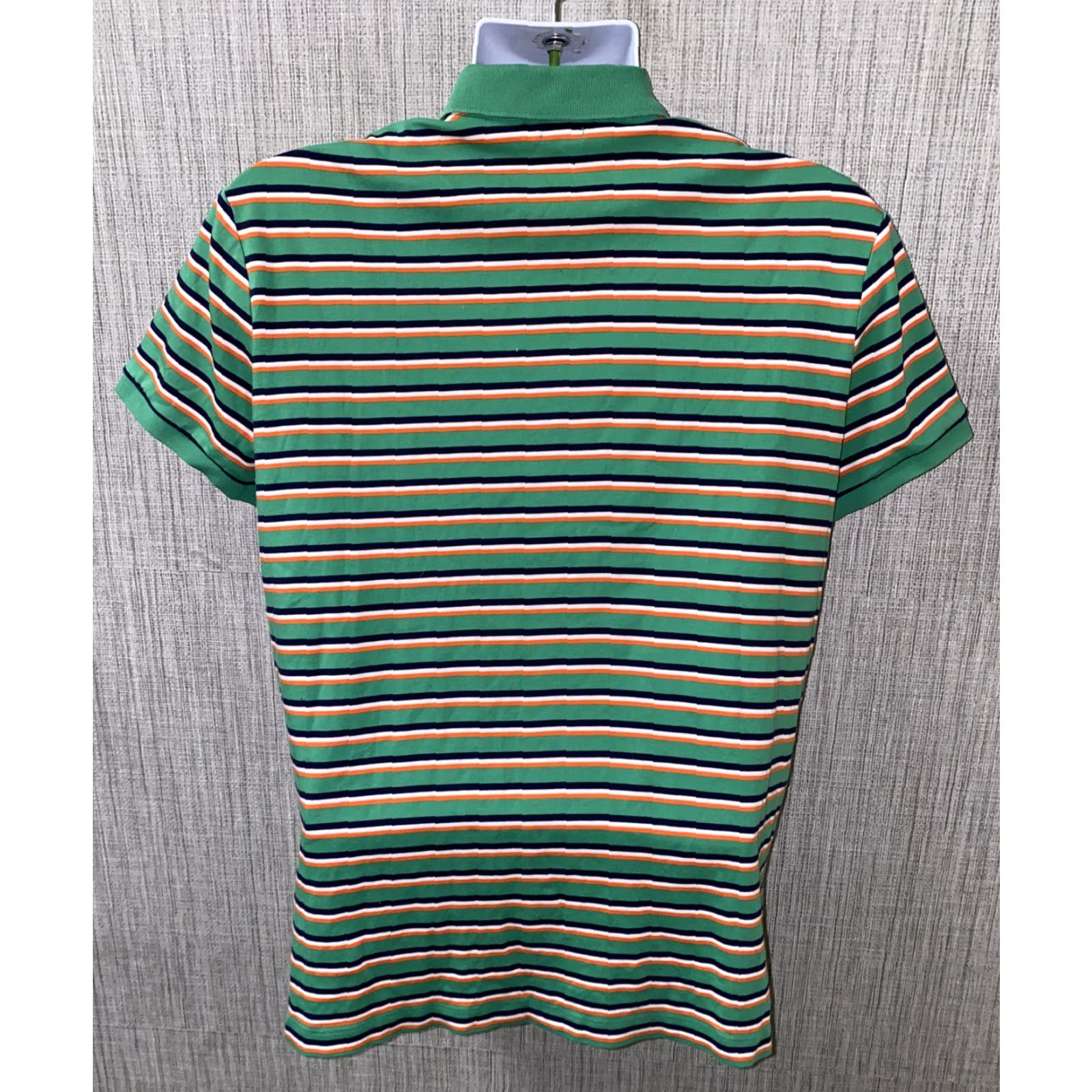 Polo Ralph Lauren Polo Ralph Lauren Polo Shirt Mens Striped Golf Pima Soft Touch Button-Up Short Sleeve L Multicolor Mens Size US L / EU 52-54 / 3 - 5 Thumbnail