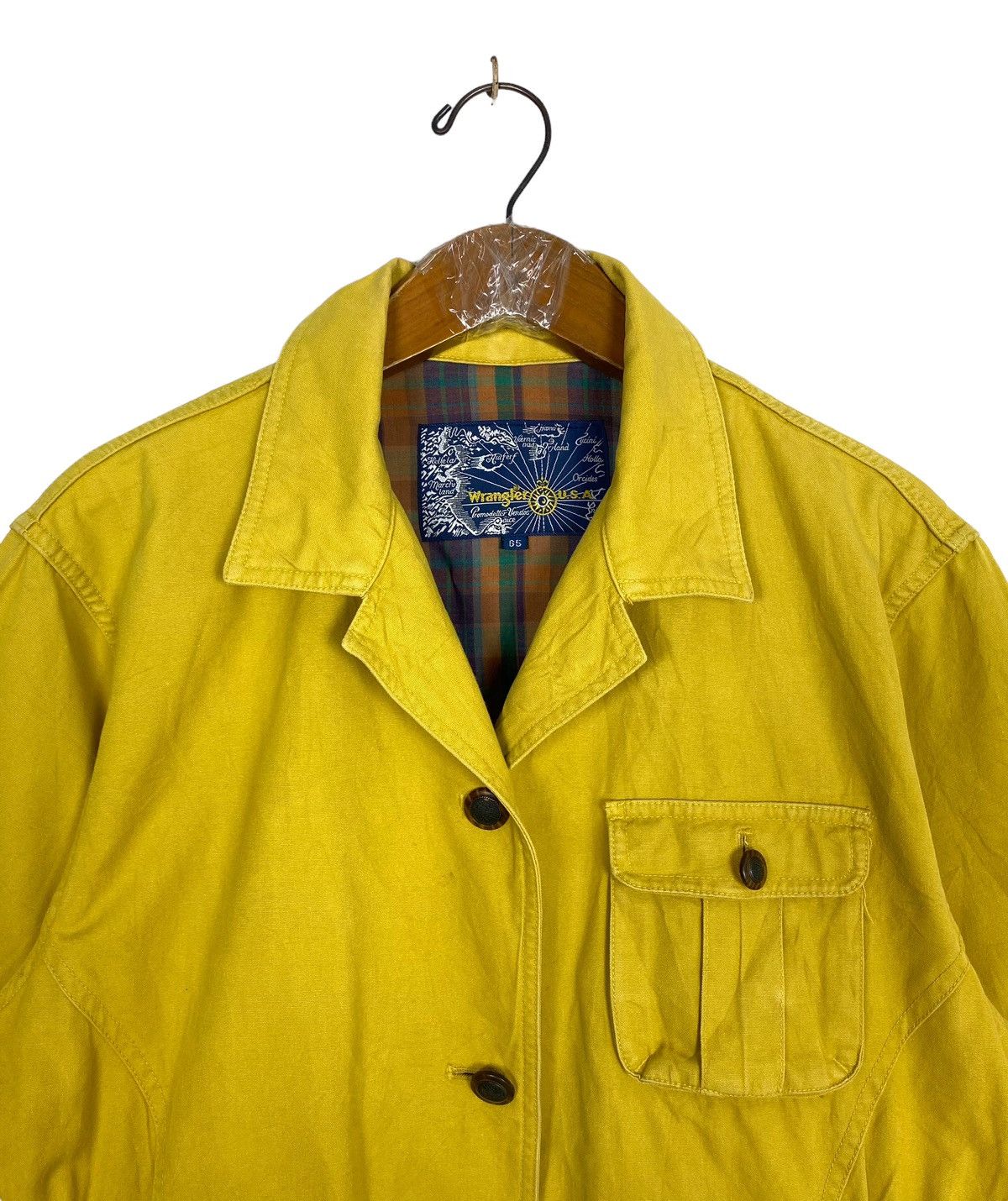 Wrangler Rare‼️ Vintage Wrangler Military Jacket Size M / US 6-8 / IT 42-44 - 6 Thumbnail