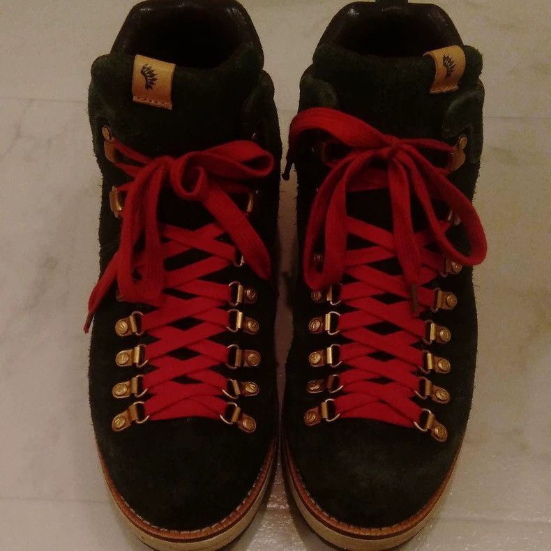 Visvim VisvimVisvim Hiking Boots with Red Laces-2504 Size US 9.5 / EU 42-43 - 1 Thumbnail
