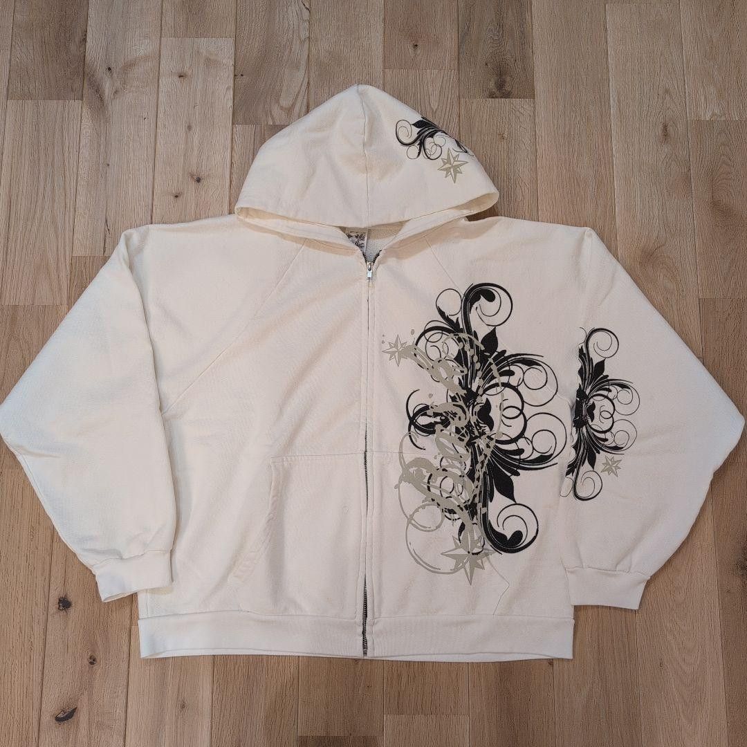 basketcase gallery Basketcase Gallery LEXI v2 Zip Hoodie Bone L Archive Size US L / EU 52-54 / 3 - 13 Thumbnail