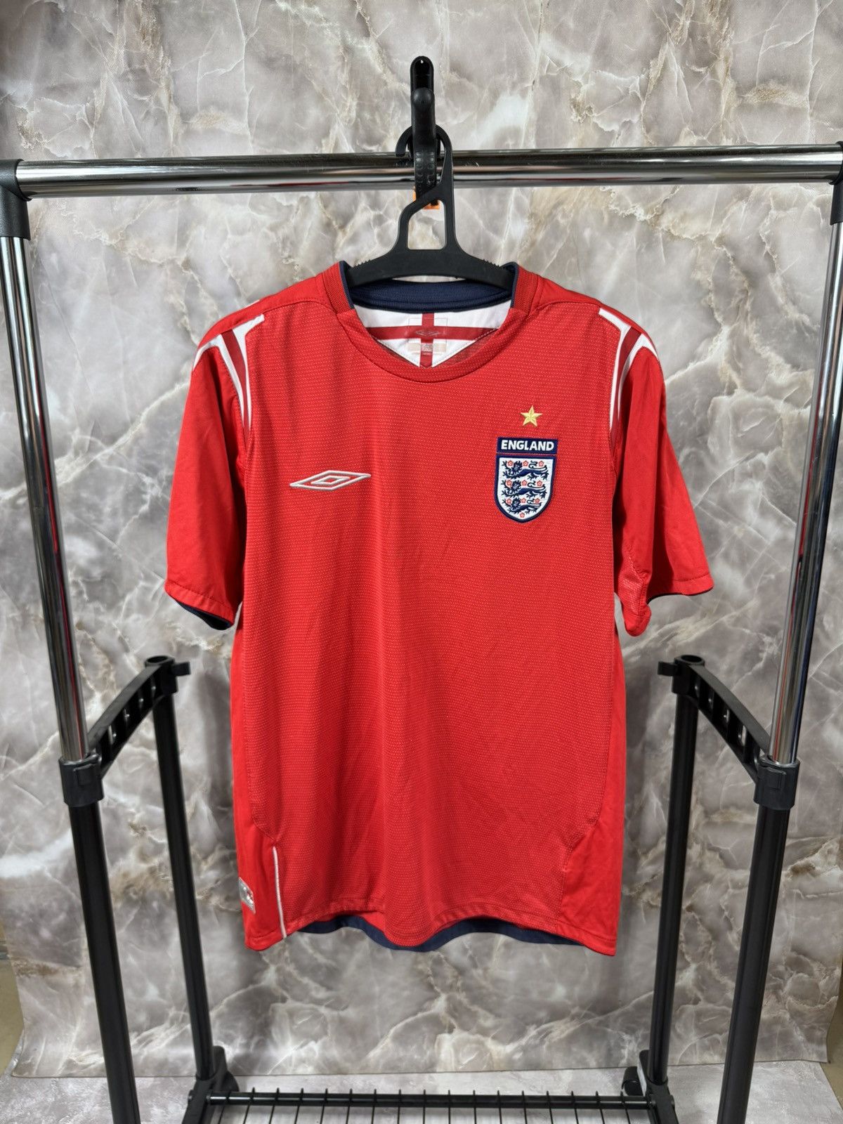Umbro Umbro England football Jersey shirt 2004 - 2006 Size US S / EU 44-46 / 1 - 1 Thumbnail