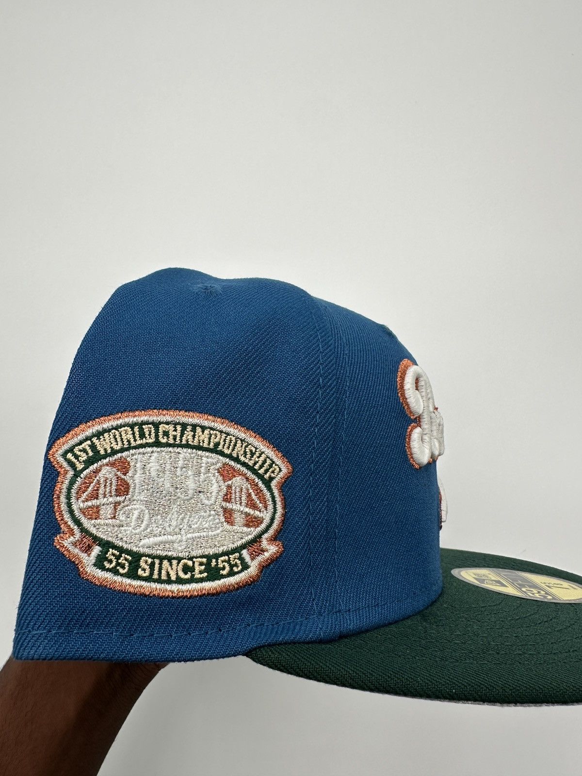 New Era Brooklyn Dodgers Fitted 1st World Champion Patch Rushmore Size ONE SIZE - 3 Thumbnail