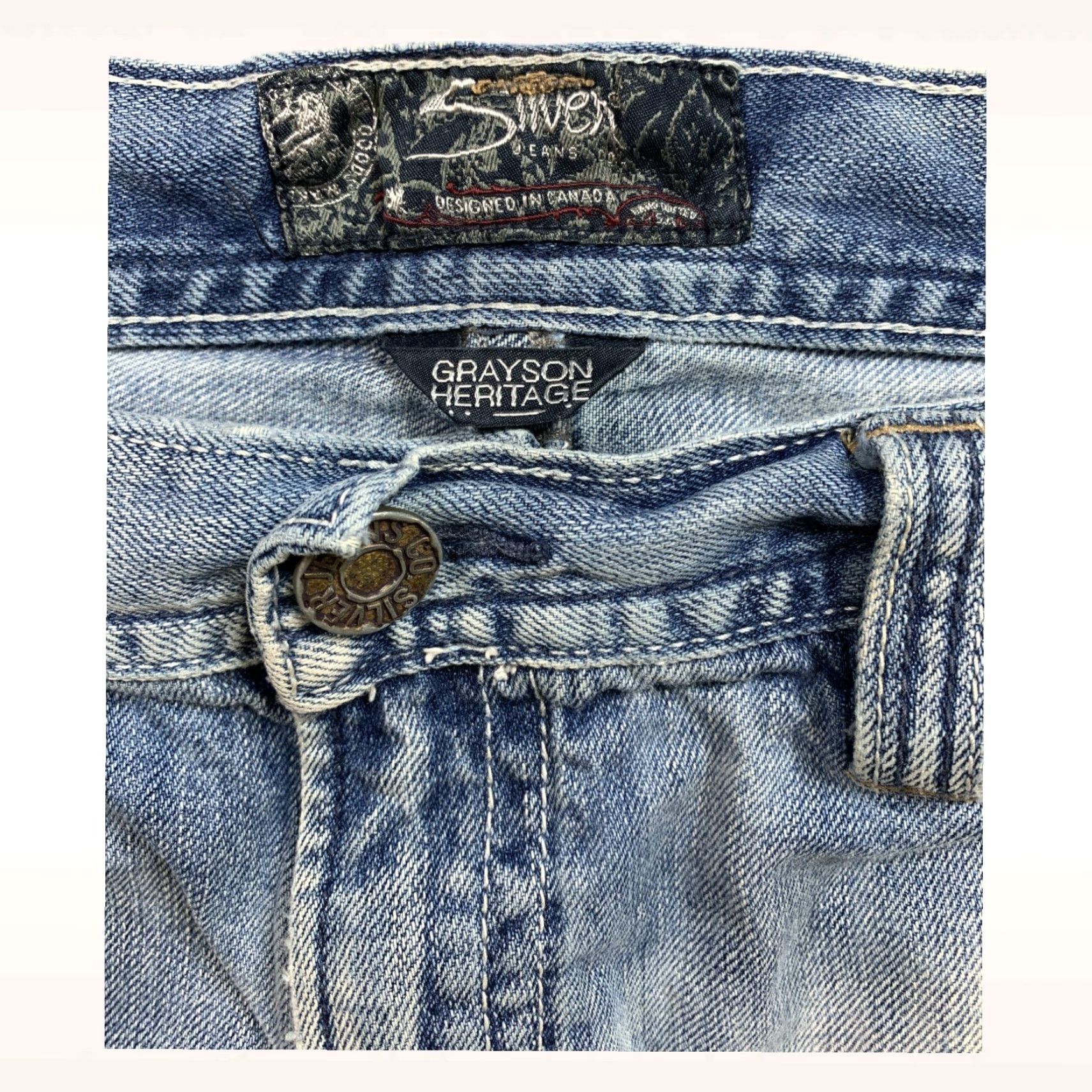 Silver Jeans Co. VINTAGE? None. Size US 40 / EU 56 - 3 Thumbnail