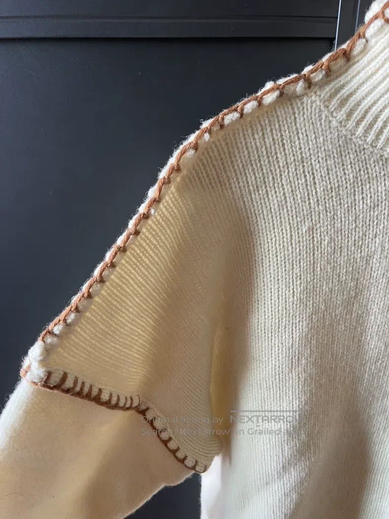 Loewe Loewe Turtleneck thick sweater Size L / US 10 / IT 46 - 3 Thumbnail