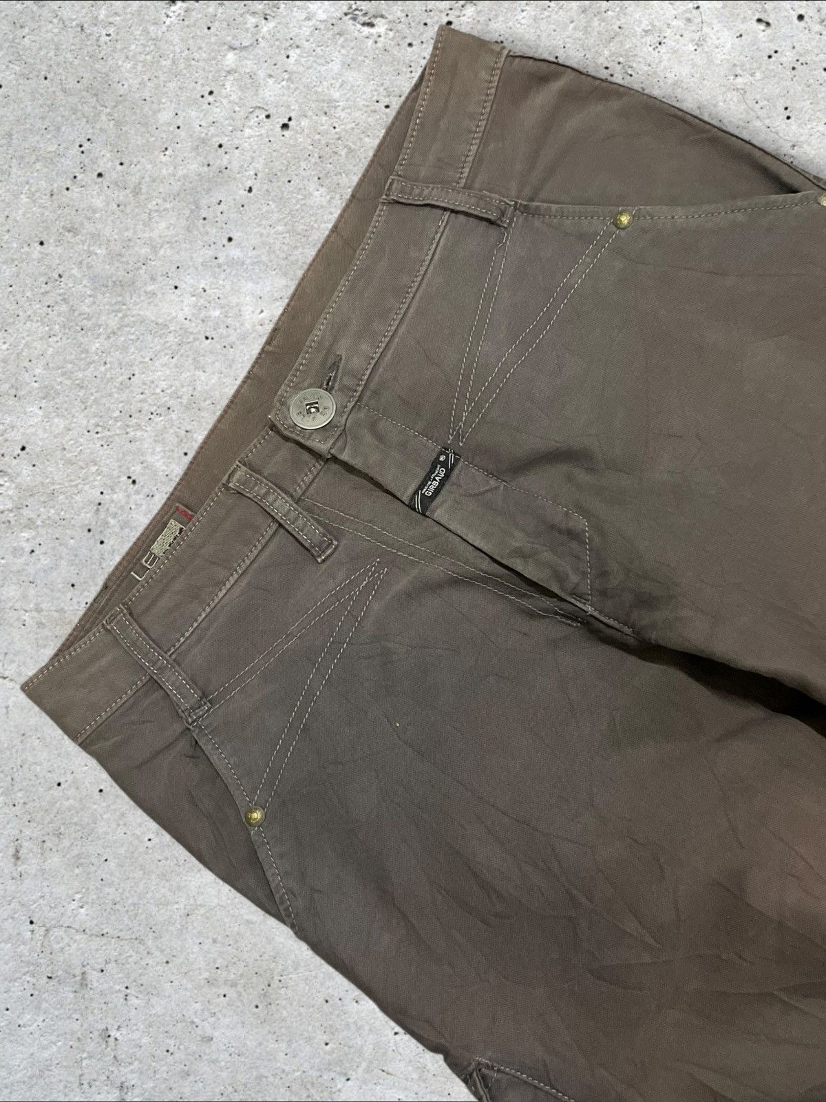 Marithe + Francois Girbaud Vintage Marithe Francois Girbaud Rusty Gorpcore Cargo Pants Size US 32 / EU 48 - 4 Thumbnail
