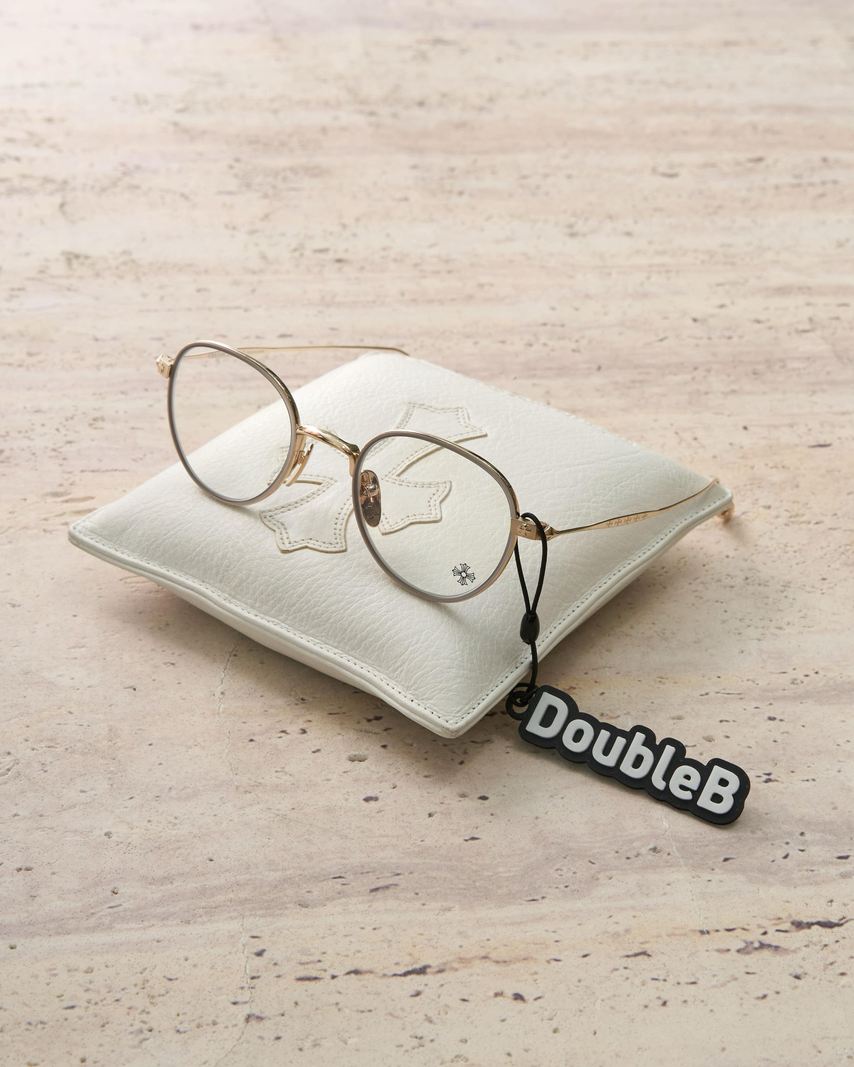 『CHROME BONE PRONE I』 CHROME HEARTS BONE PRONE IV Matte Graphite/Gold Plated