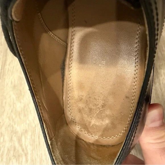Maison Margiela Maison Margiela Men's Black Leather Shoes Size US 7 / EU 40 - 10 Thumbnail