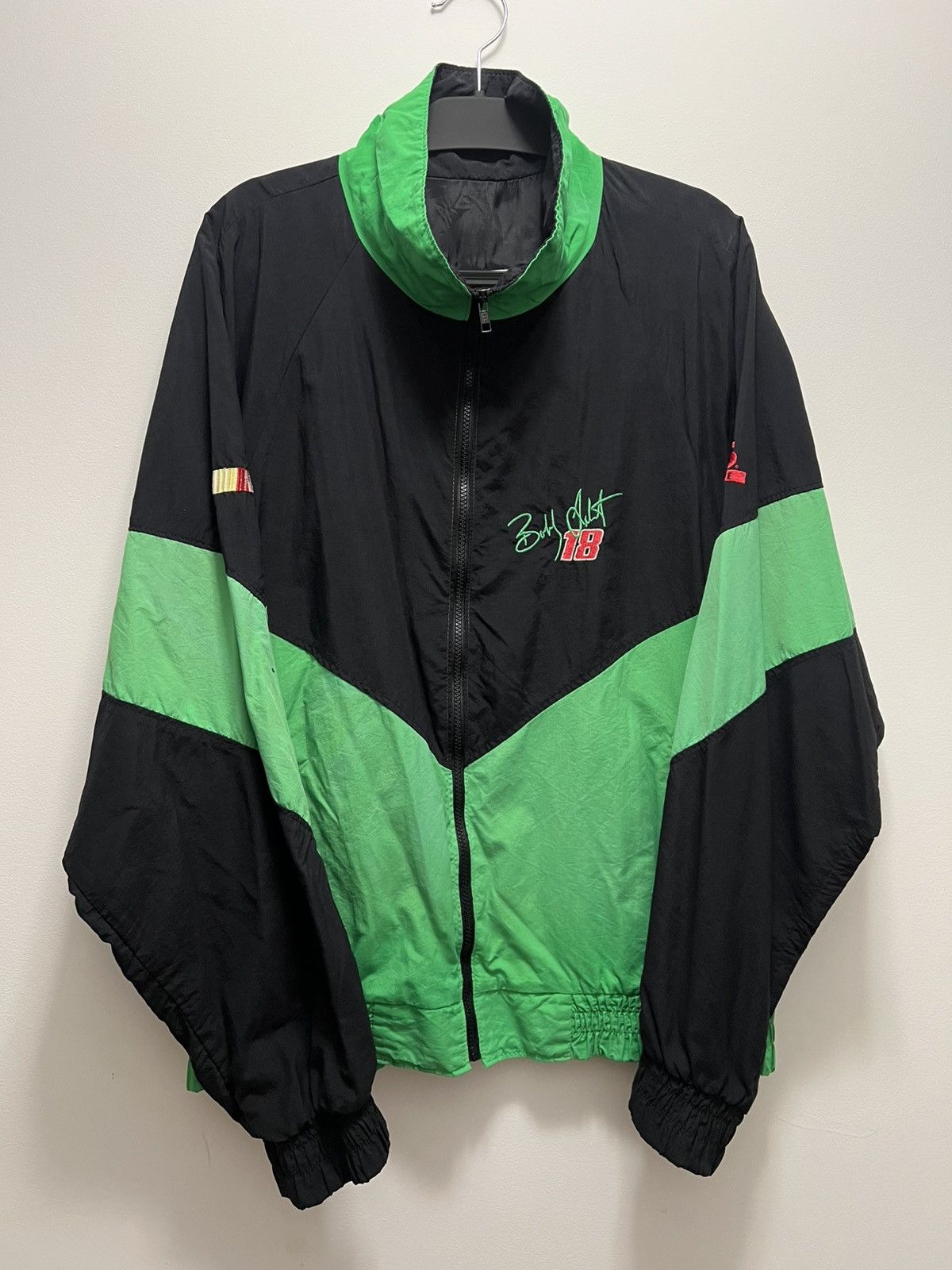 Chase Authentics × NASCAR × Vintage Vintage NASCAR Bobby Labonte Jacket Size US XL / EU 56 / 4 - 1 Thumbnail