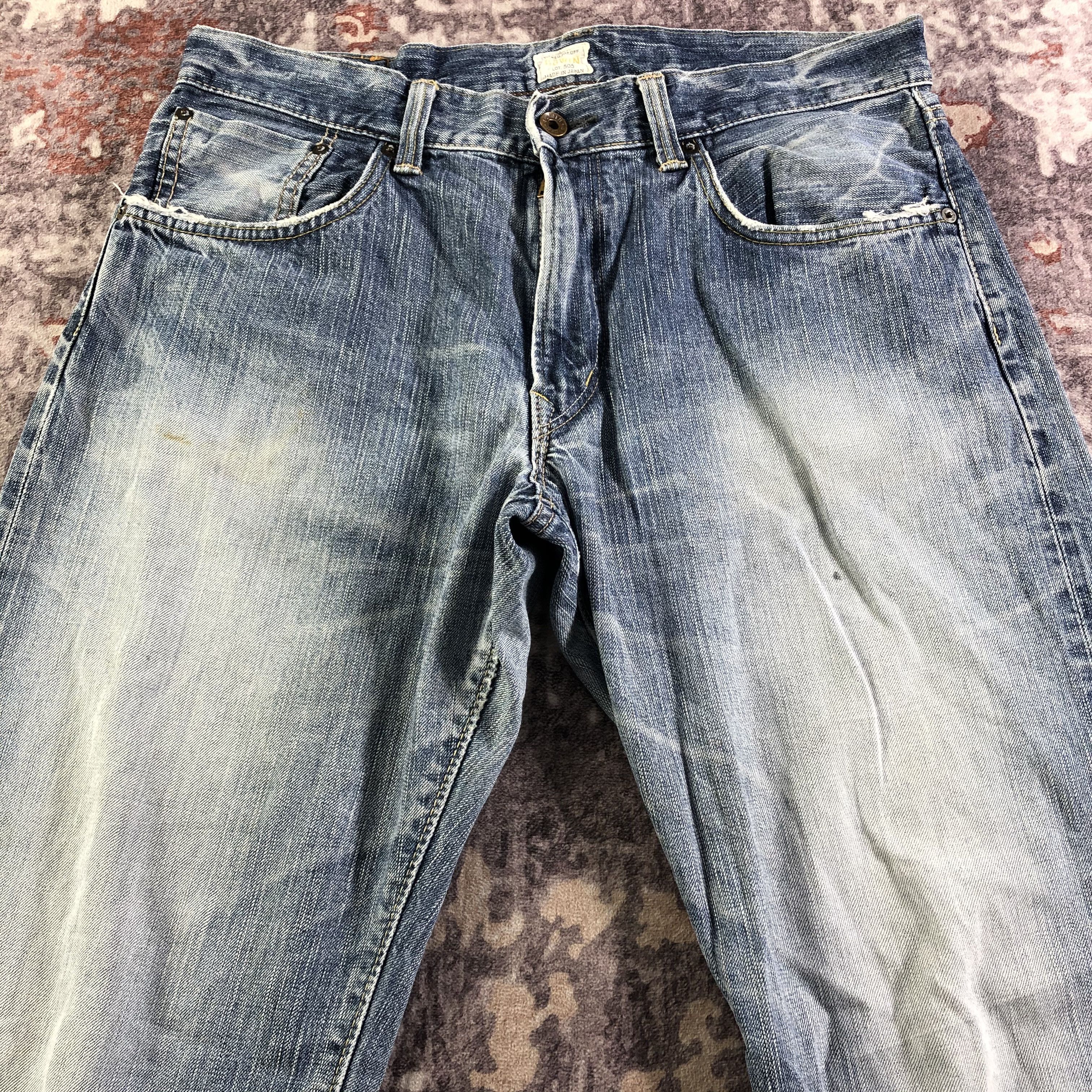 Edwin Vintage Blue Wash Edwin 505 Selvedge Jeans-JM3695 Size US 36 / EU 52 - 3 Thumbnail