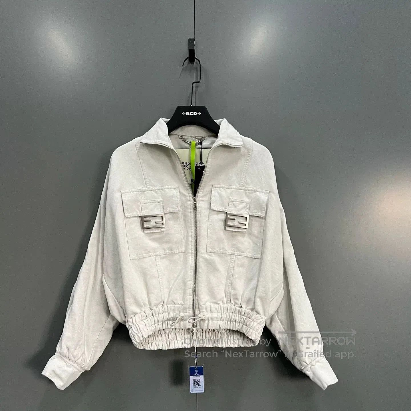 Fendi fendi x marc jacobs white denim jacket. Size S / US 4 / IT 40 - 1 Thumbnail
