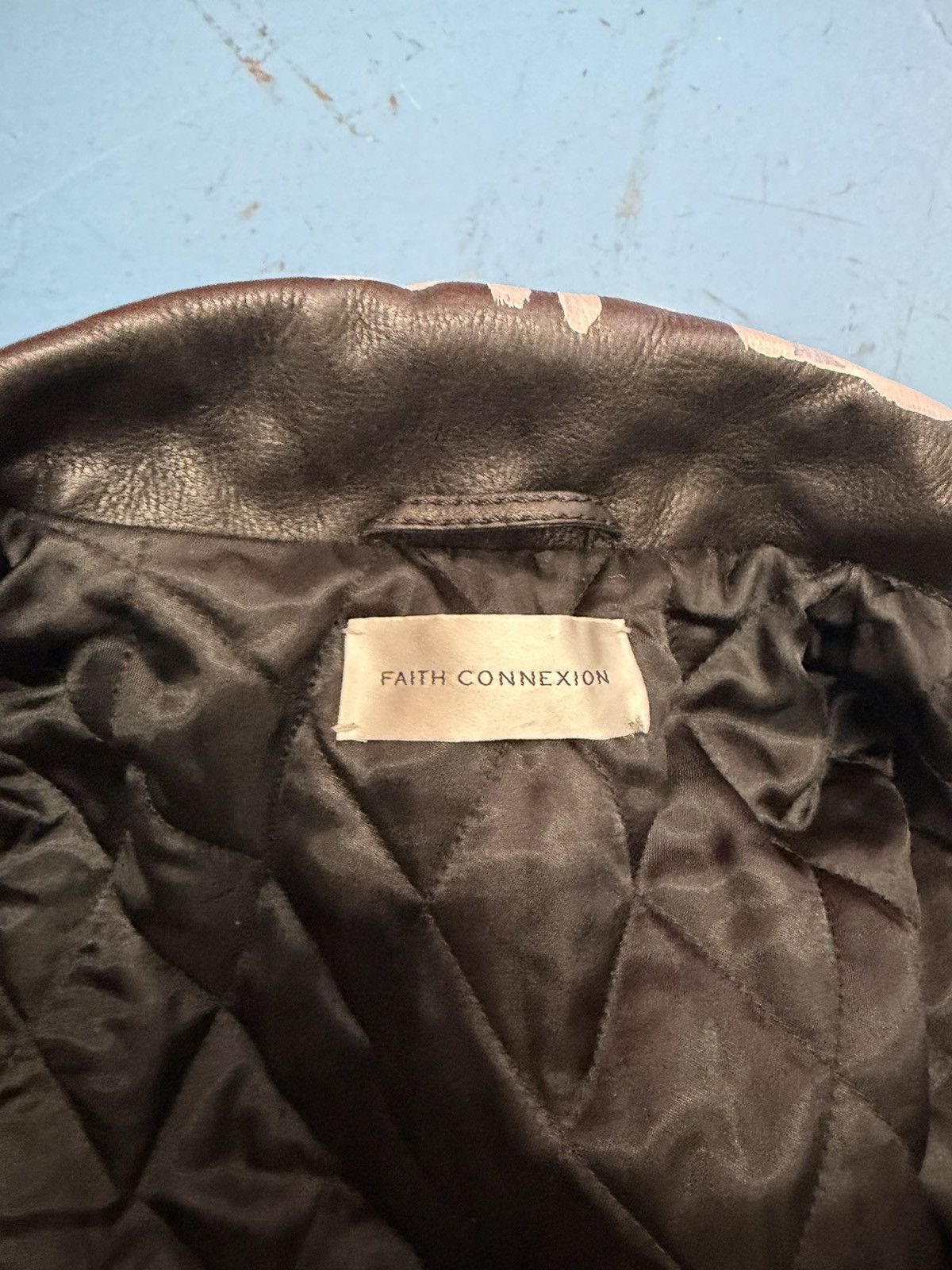 Faith Connexion FAITH CONNEXION GRAFFITI BIKER JACKET Size US L / EU 52-54 / 3 - 8 Thumbnail