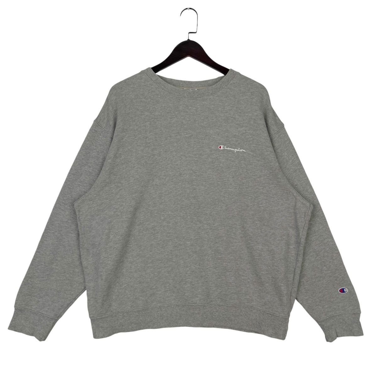 Champion × Vintage Vintage Champion Crewneck Sweatshirt Small Embroidered Logo Size 3XL / US 20-22 - 1 Thumbnail