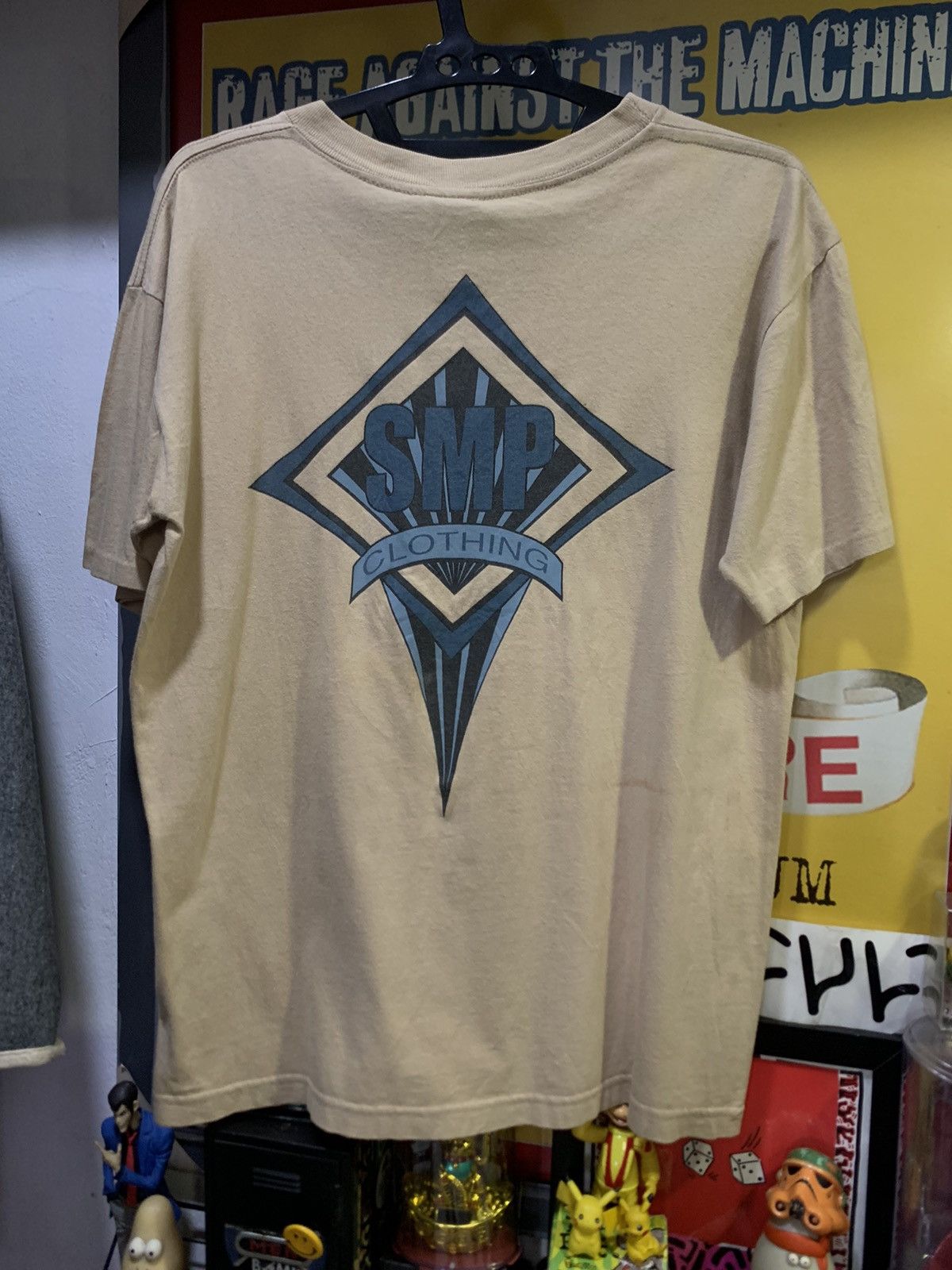 Vintage Vintage SMP CLOTHING Logo Pocket Single Stitch top skate-T Size US M / EU 48-50 / 2 - 2 Thumbnail