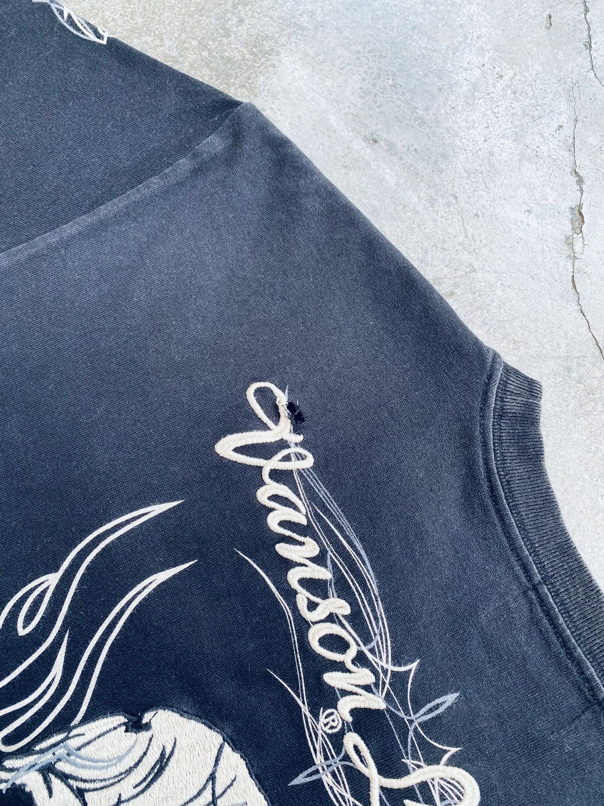 Vanson Leathers Vintage Rare Vanson Leathers Skull Rare Tees Size US XXL / EU 58 / 5 - 10 Thumbnail