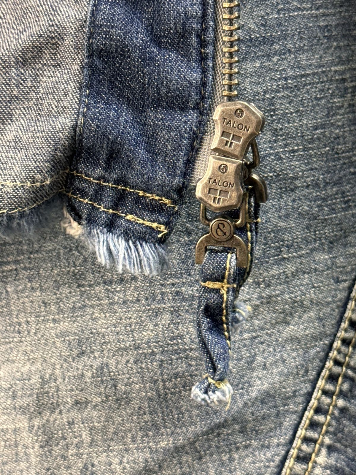 Japanese Brand Vintage Balenciaga Style Oversized Denim Opium Gothic Japan Size US L / EU 52-54 / 3 - 12 Thumbnail
