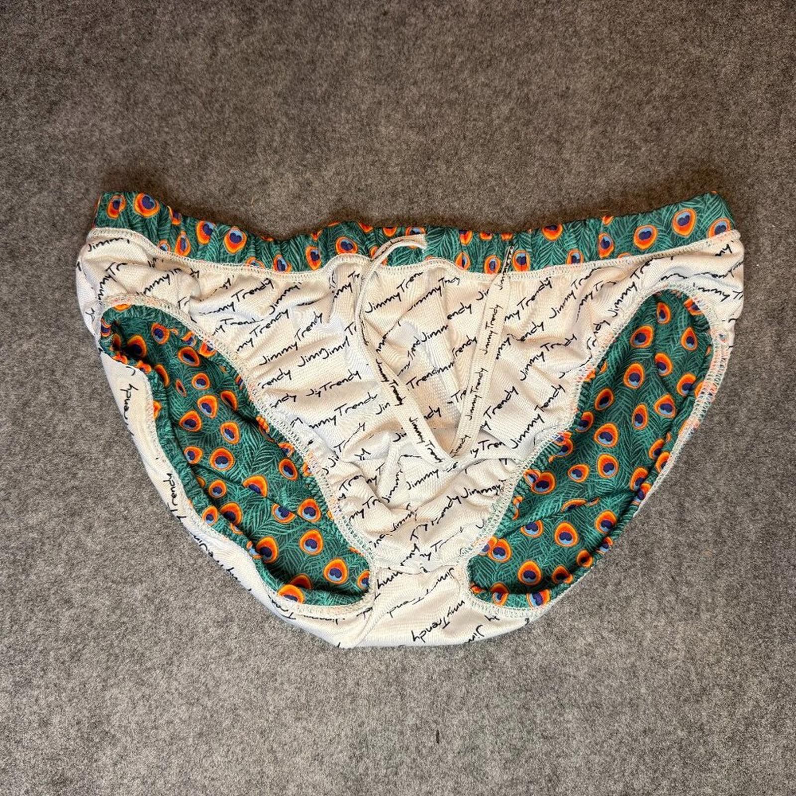 Other Jimmy Trendy Men’s Swim Brief Peacock Print Size Large Size US 34 / EU 50 - 6 Thumbnail