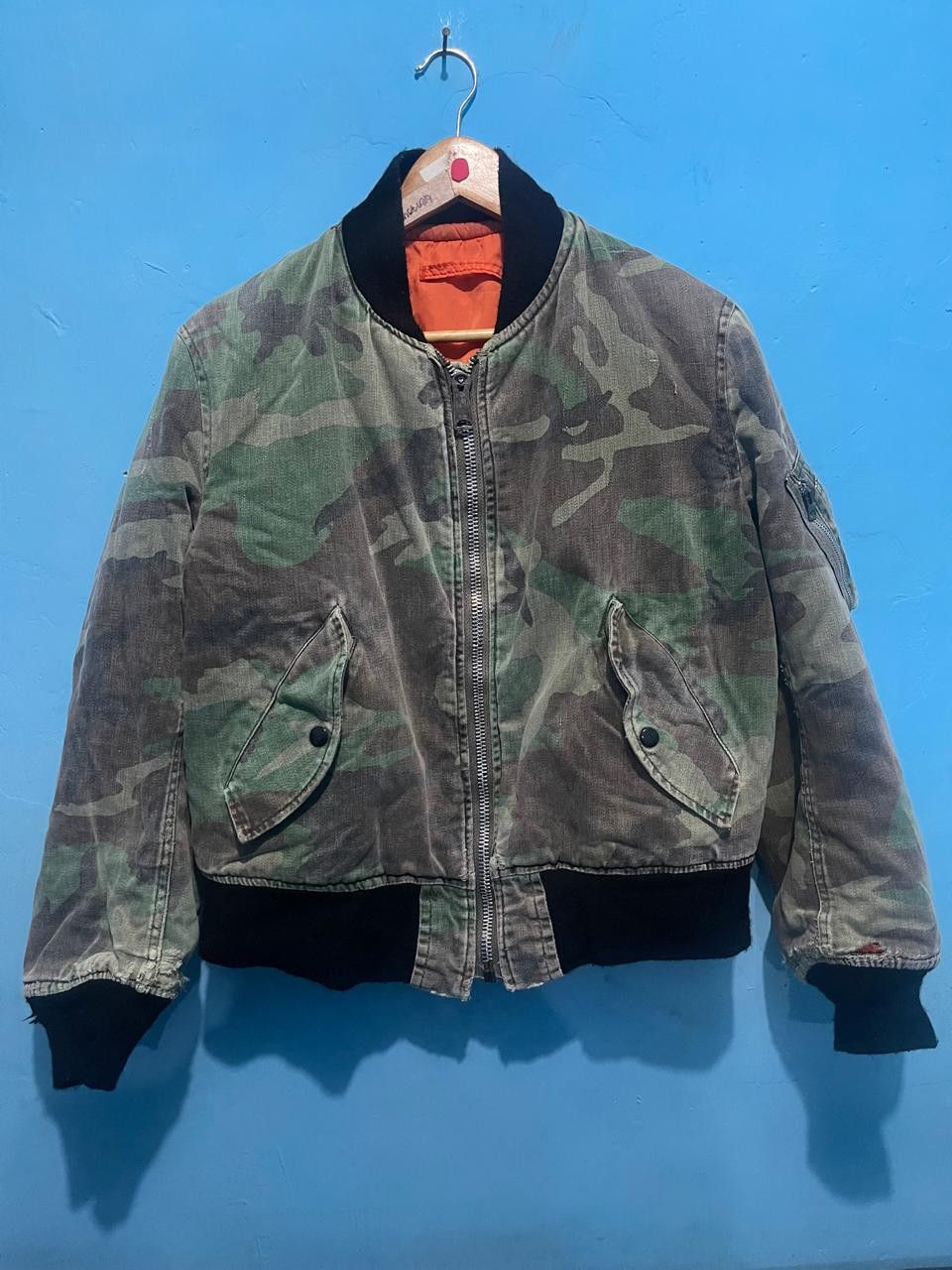 Alpha Industries Bomber Ma-1 Alpha Industries Avirex Buzz Rickson Size US S / EU 44-46 / 1 - 1 Thumbnail