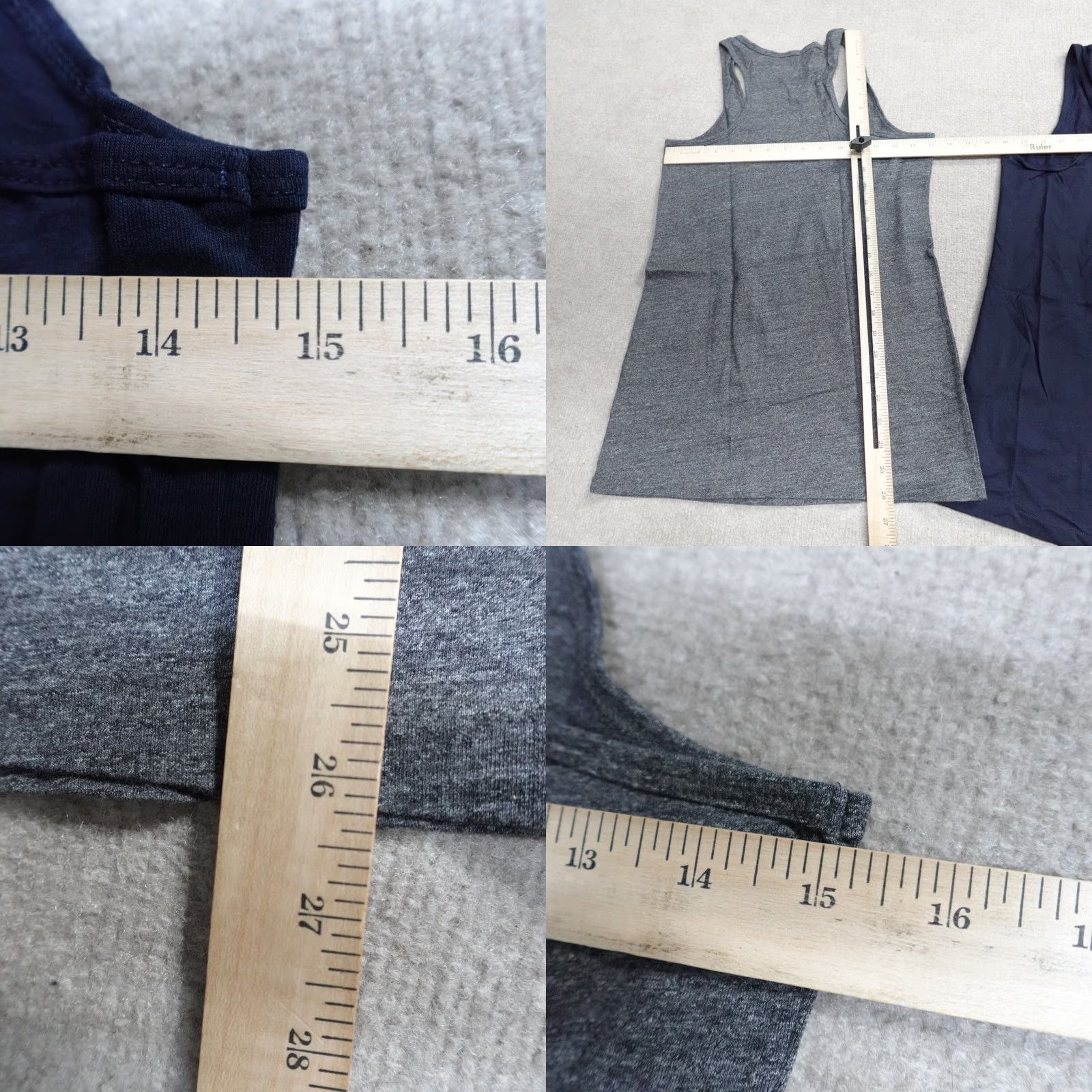 J.Crew J.Crew Womens Tank Camisole Top S Blue Cotton Rayon Camisole Lot of 2 Modernstyle Sleeveless Shirts Womens S/M Cotton Rayon Camis Size S / US 4 / IT 40 - 8 Thumbnail