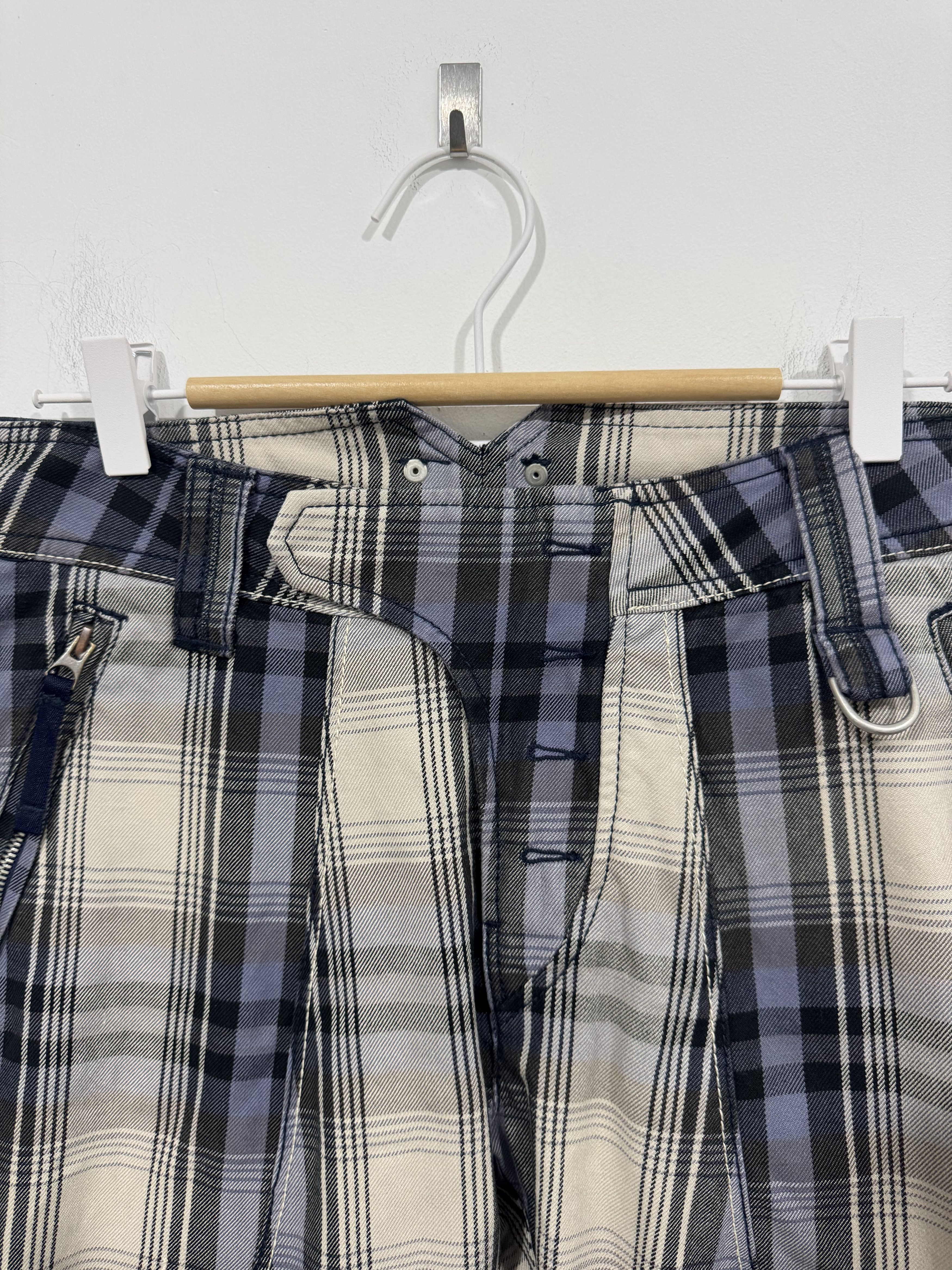 Marithe + Francois Girbaud Marithe + Francois Girbaud Tartan Jeans Size US 34 / EU 50 - 3 Thumbnail