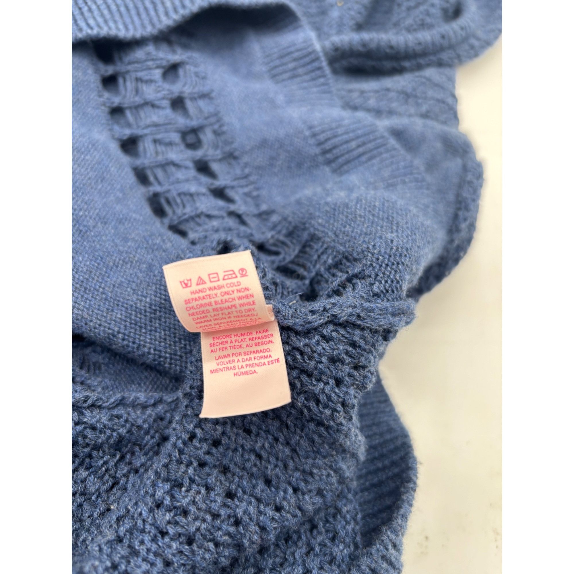Other Victoria Secret Women’s Pointelle Knit Cropped Hooded Sweate Size S / US 4 / IT 40 - 8 Thumbnail